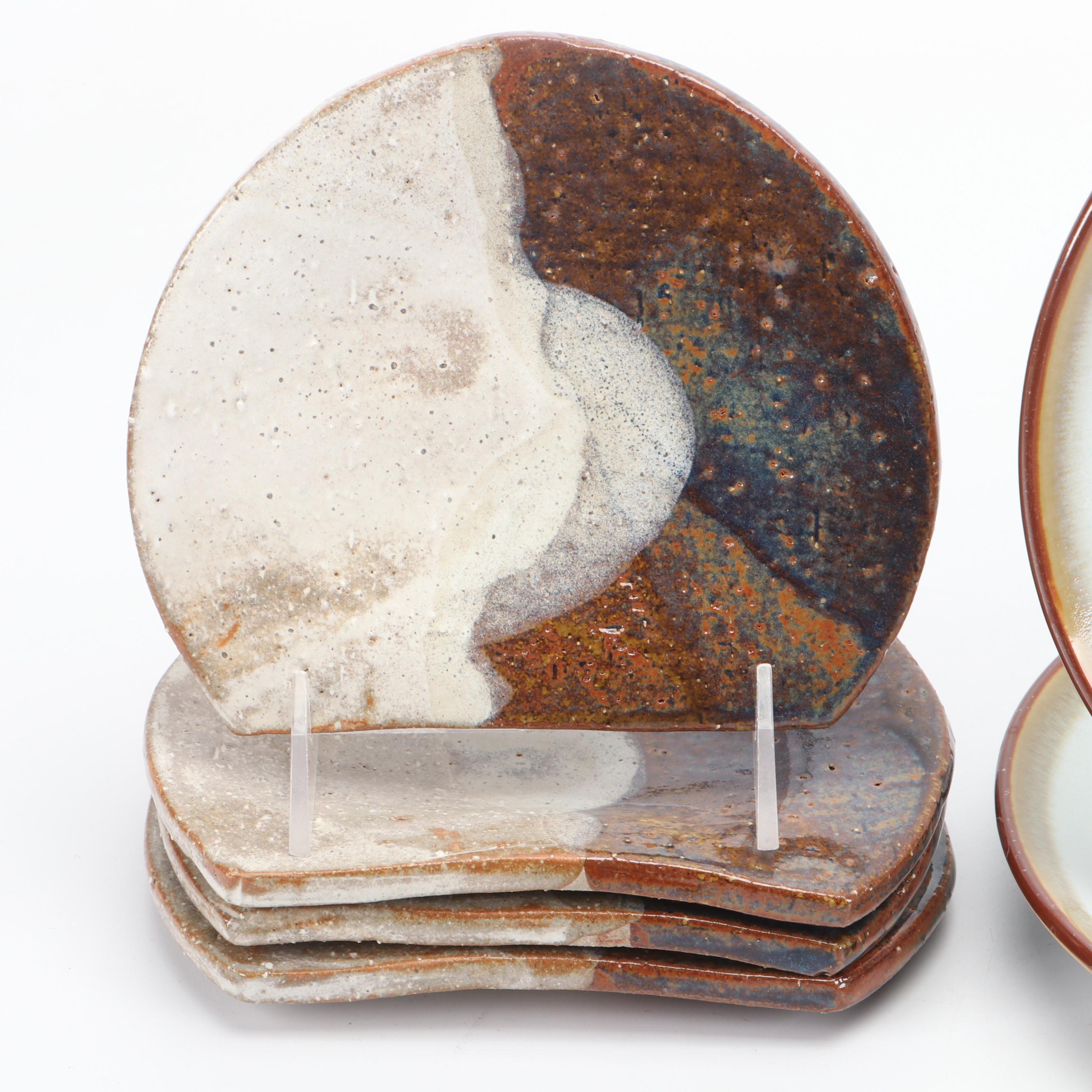 Nikki Orlemann Vase with Other Studio Pottery Dinnerware and Vases