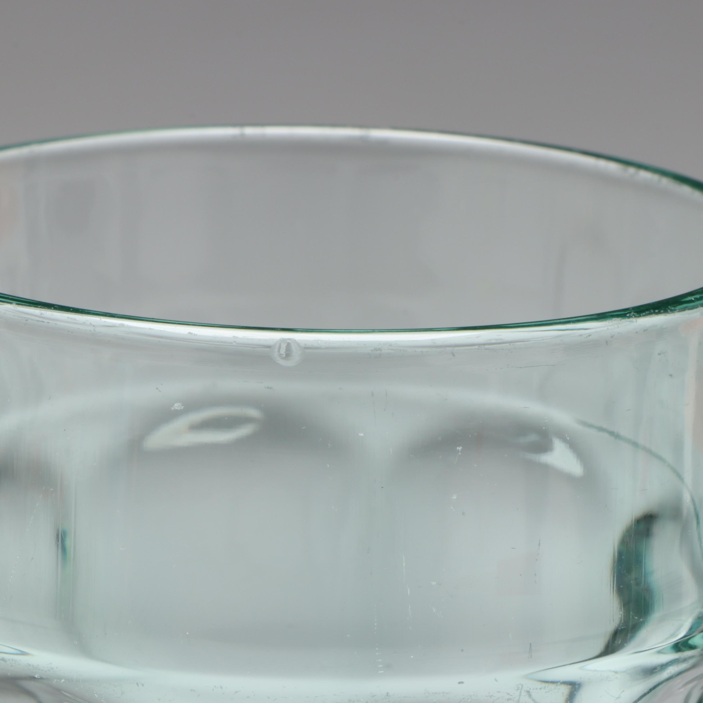 Libbey "Gibraltar" Goblets with Royal Doulton Seagull Pitcher