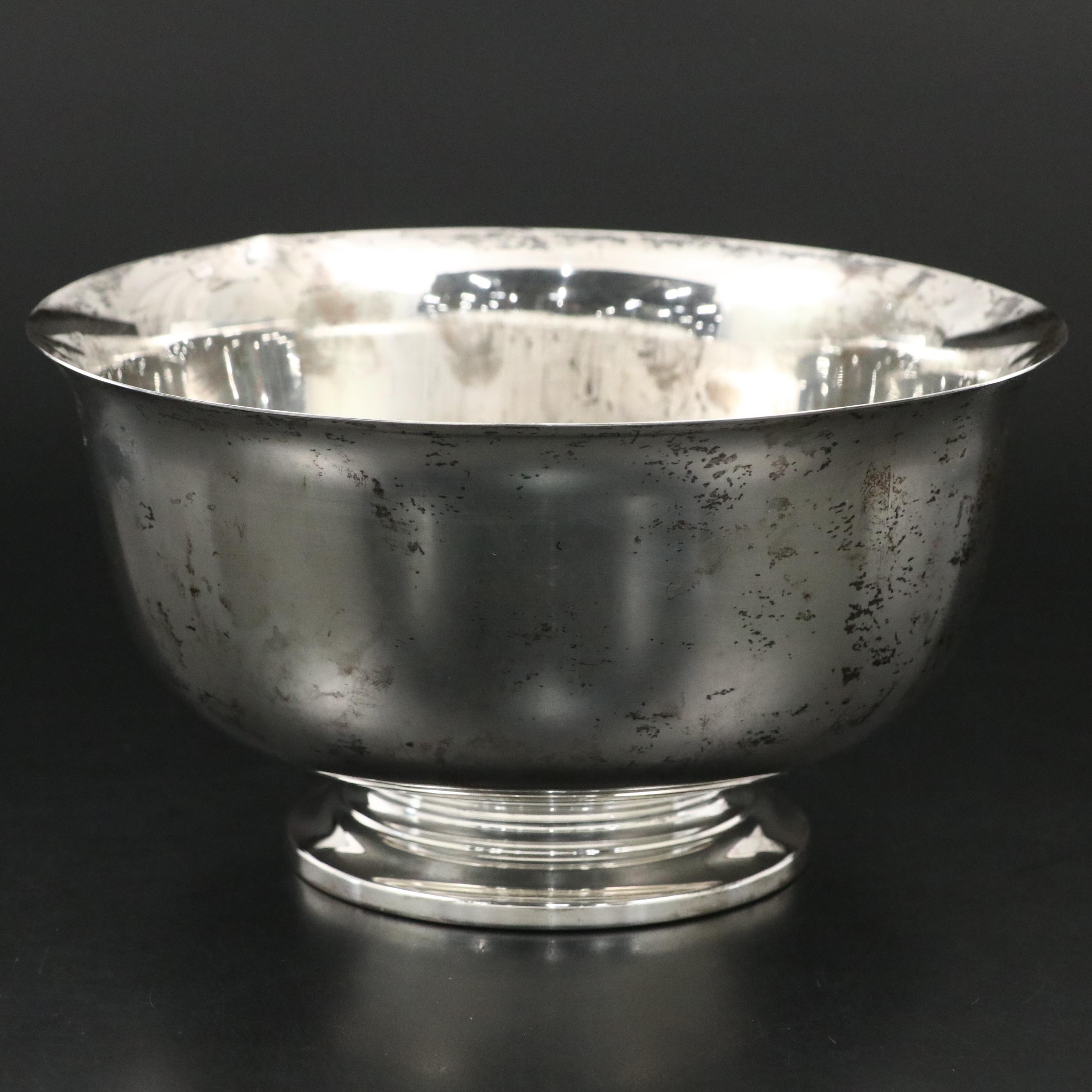 Michael C. Fina "Exemplar" Sterling Silver Paul Revere Bowl