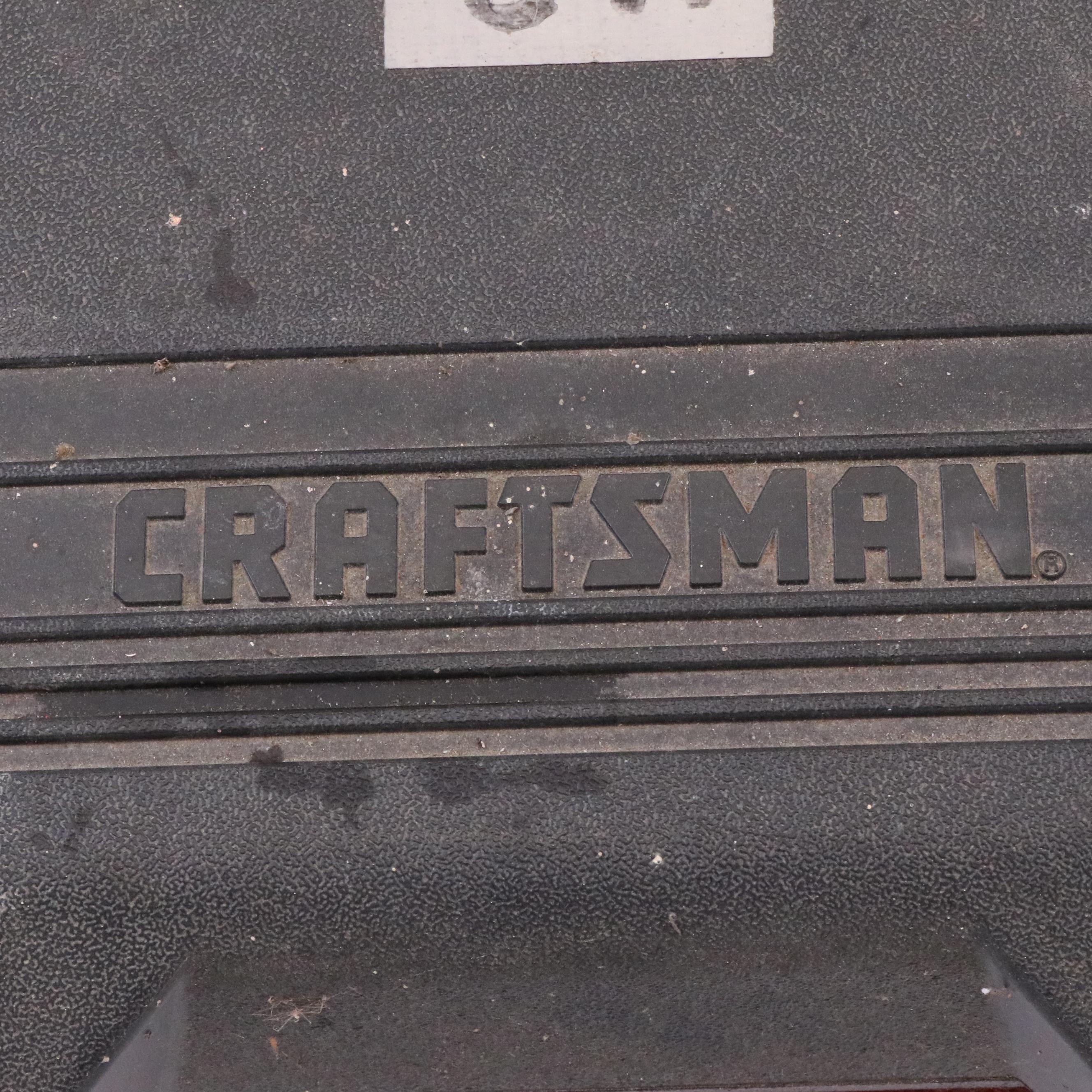 Craftsman Mechanics Tool Sets with Cases and Husky Pneumatic Stool