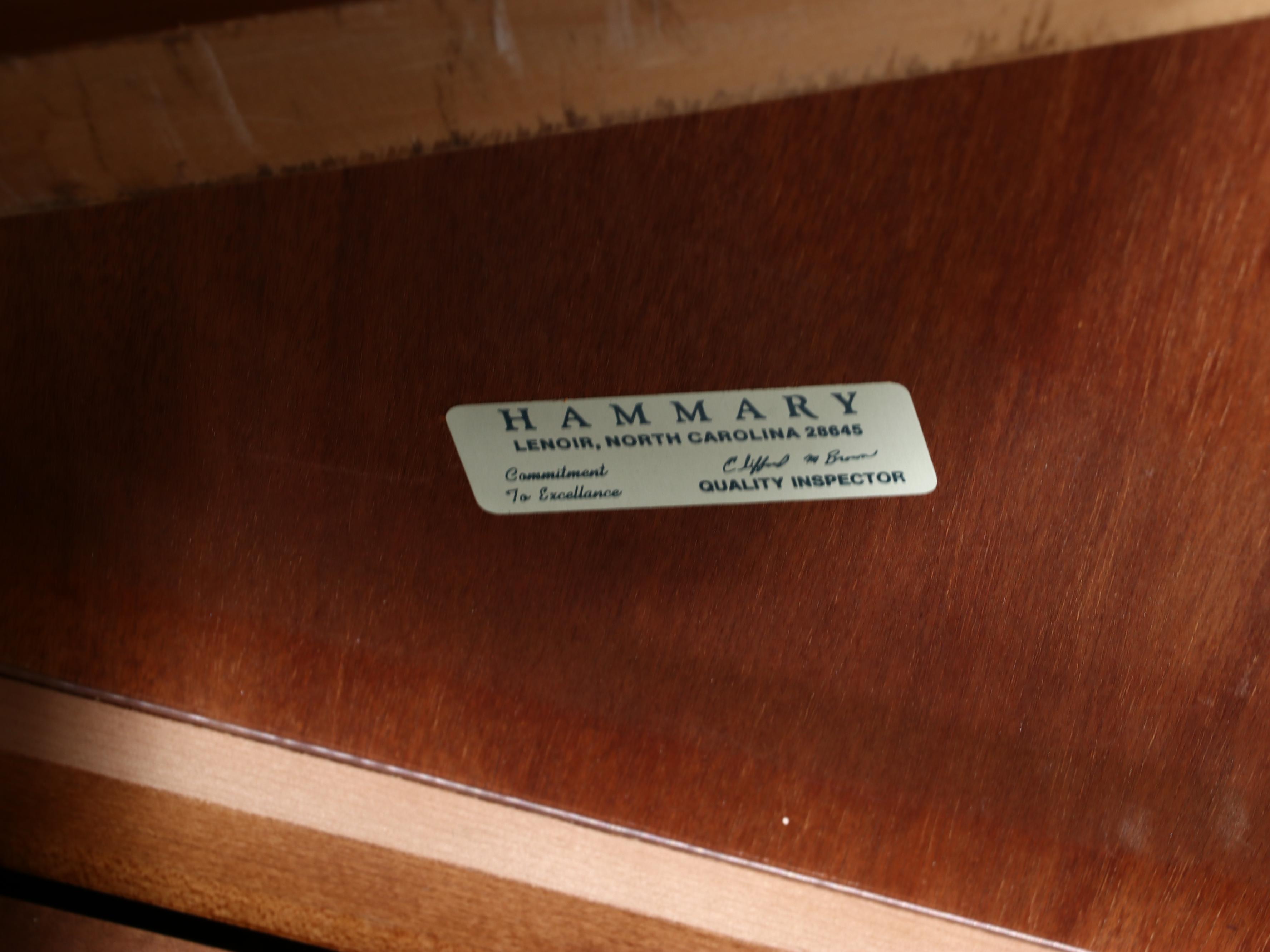 Hammary Federal Style Cherrywood Drop-Leaf Coffee Table