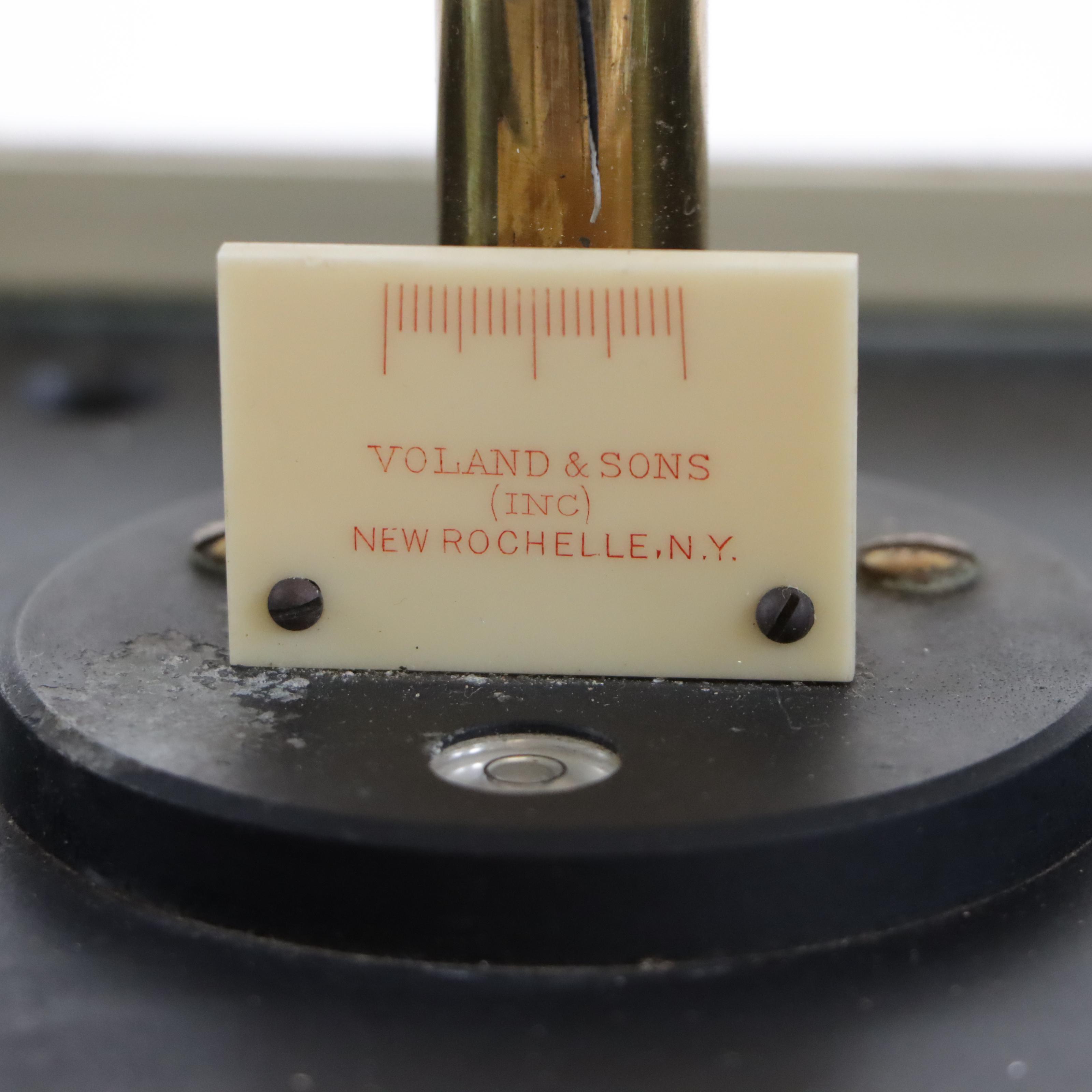 Voland & Sons 200 Enclosed Analytical Balance Scale