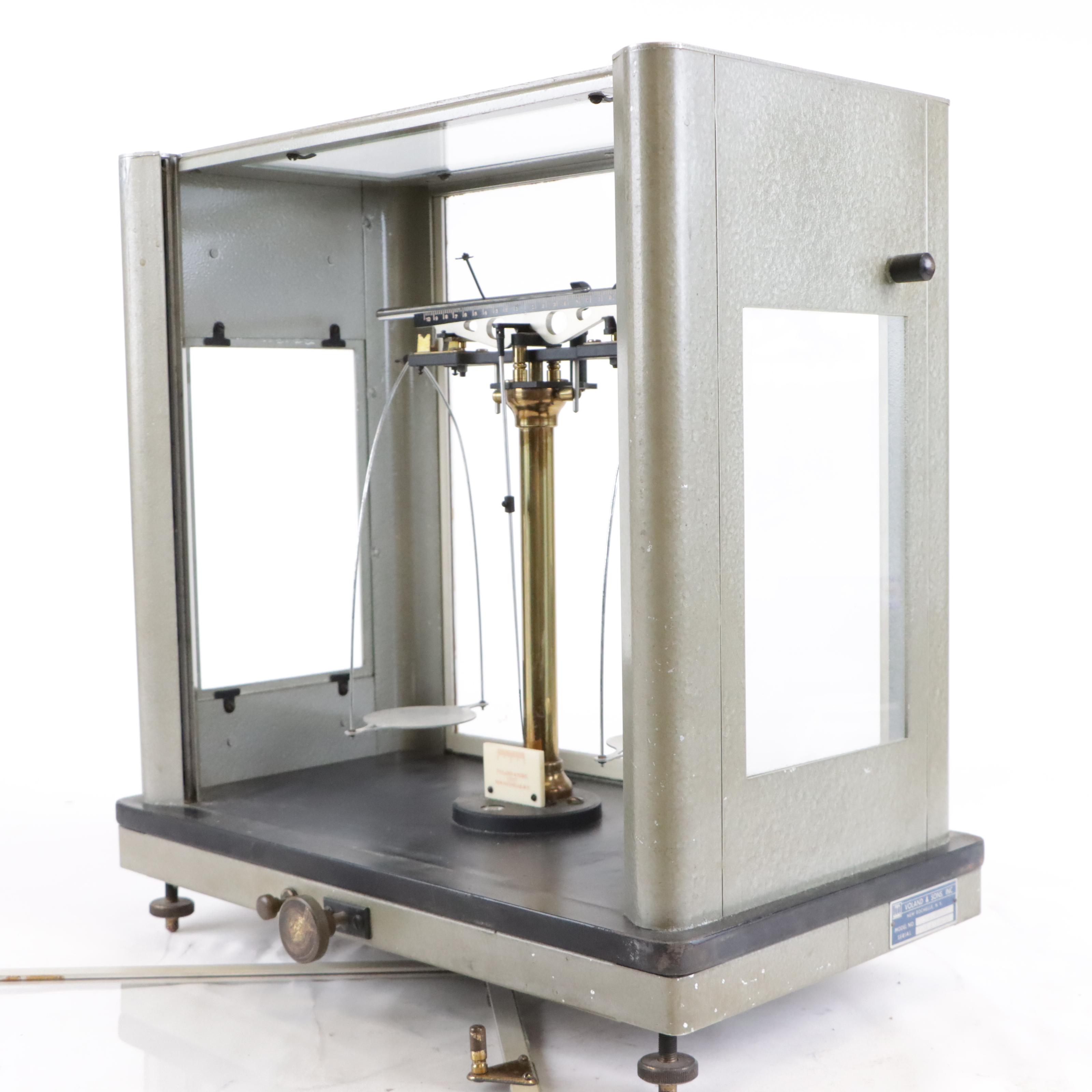 Voland & Sons 200 Enclosed Analytical Balance Scale