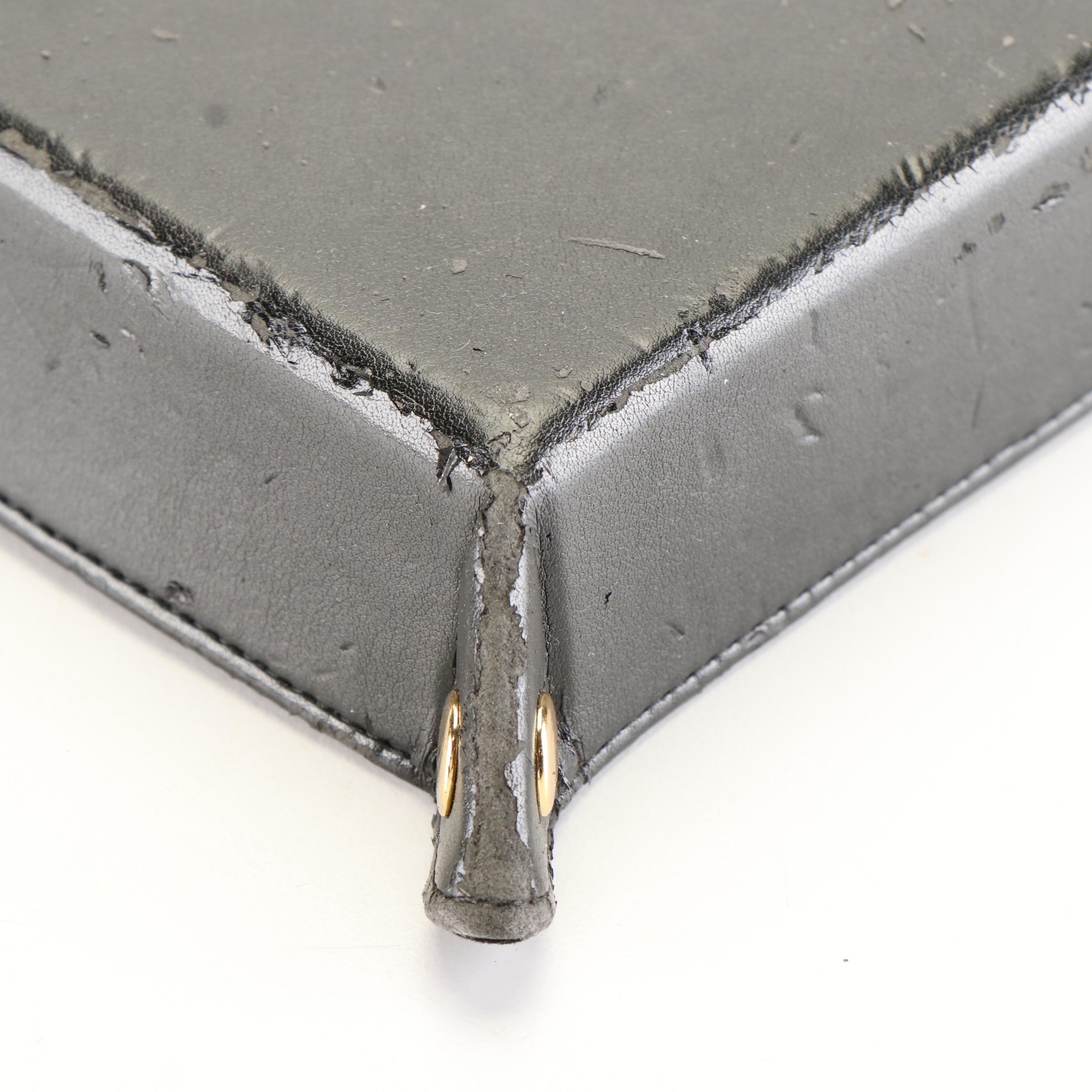 Chanel Jewelry Tray in Black Velour