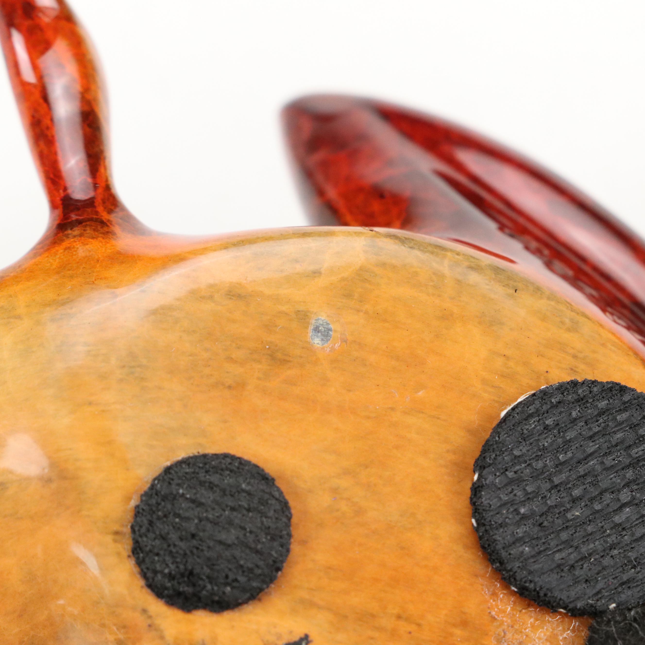 Tim Cotterill "Frogman" Limited Edition Enameled Bronze Frog Sculpture, 2004