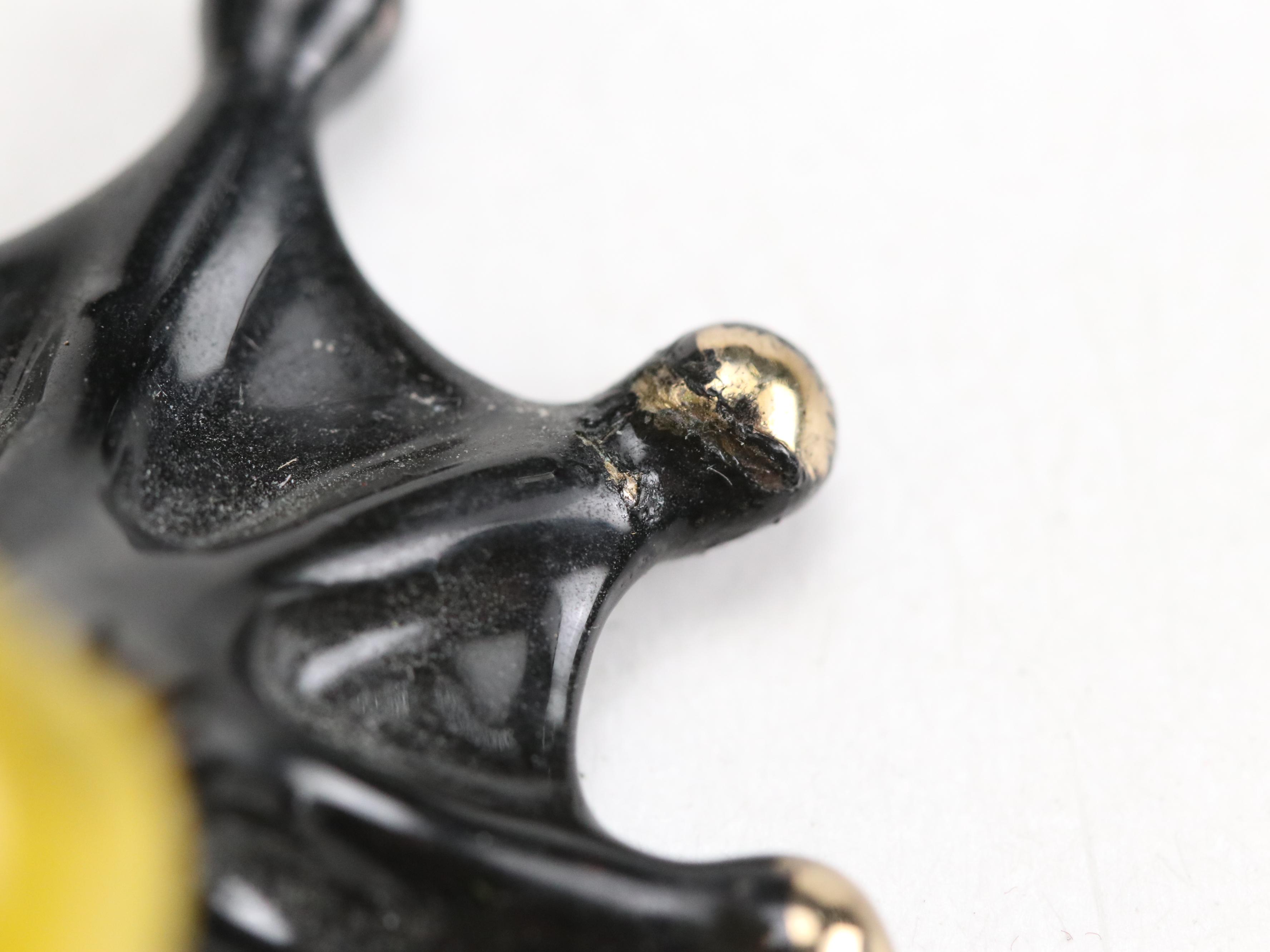 Tim Cotterill "Frogman" Limited Edition Enameled Bronze Frog Sculpture, 2001