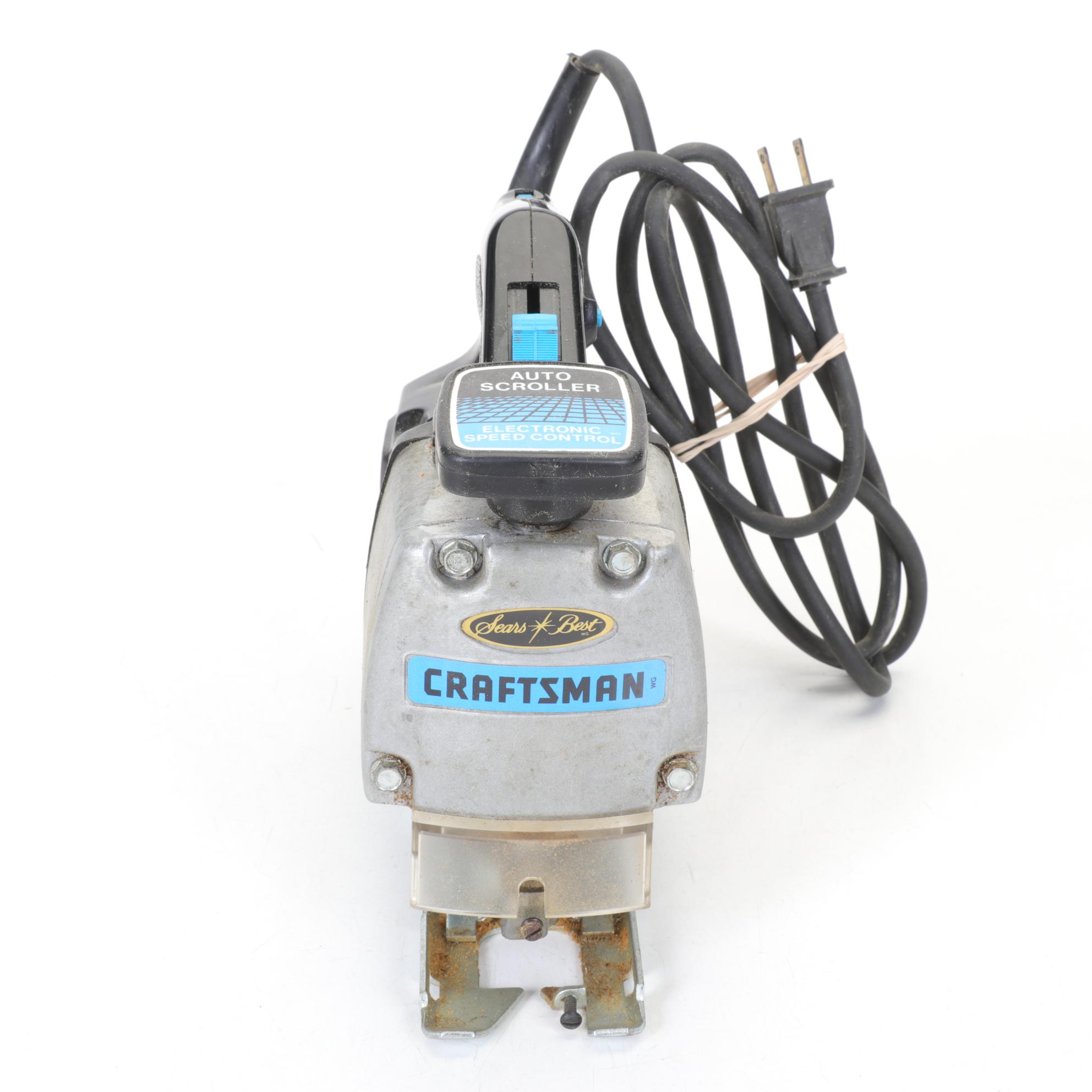 Sears Craftsman Electronic Auto Scroller Saw, Late 20th Century