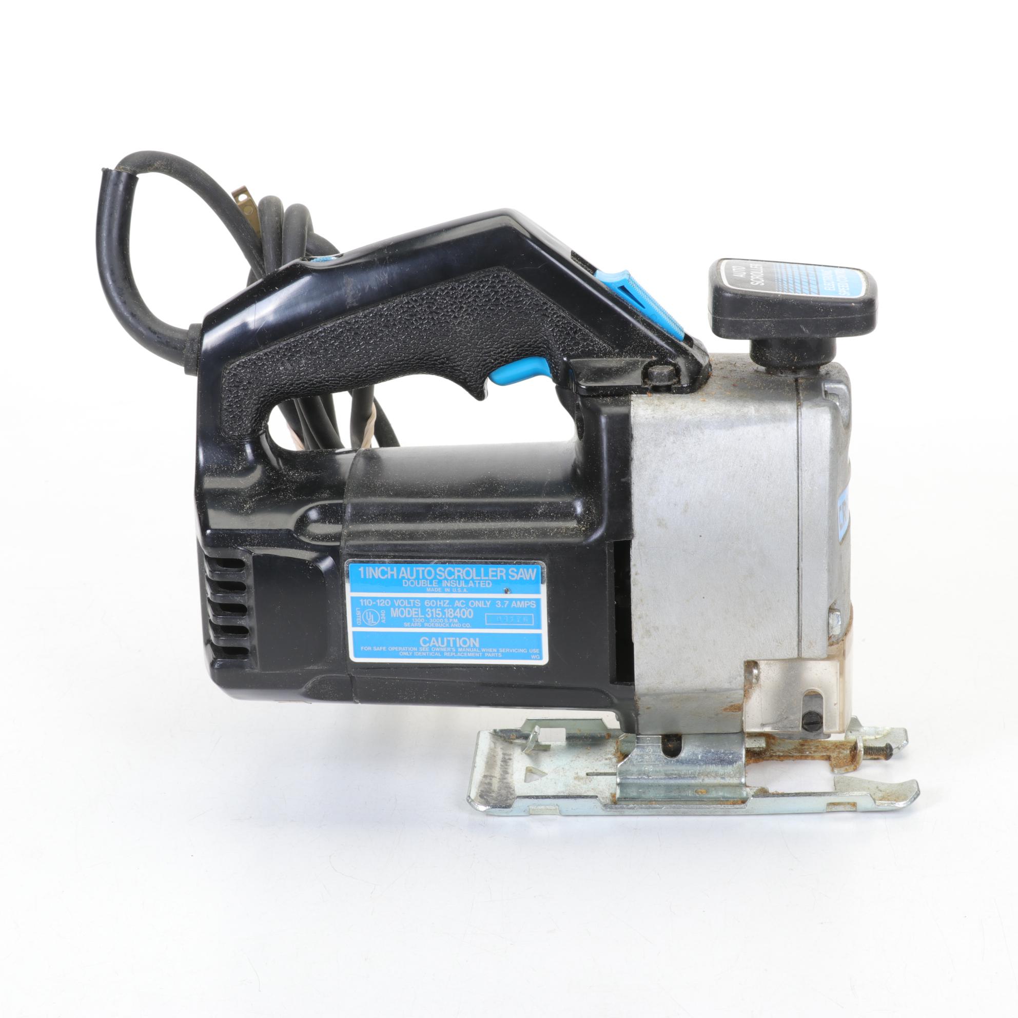 Sears Craftsman Electronic Auto Scroller Saw, Late 20th Century