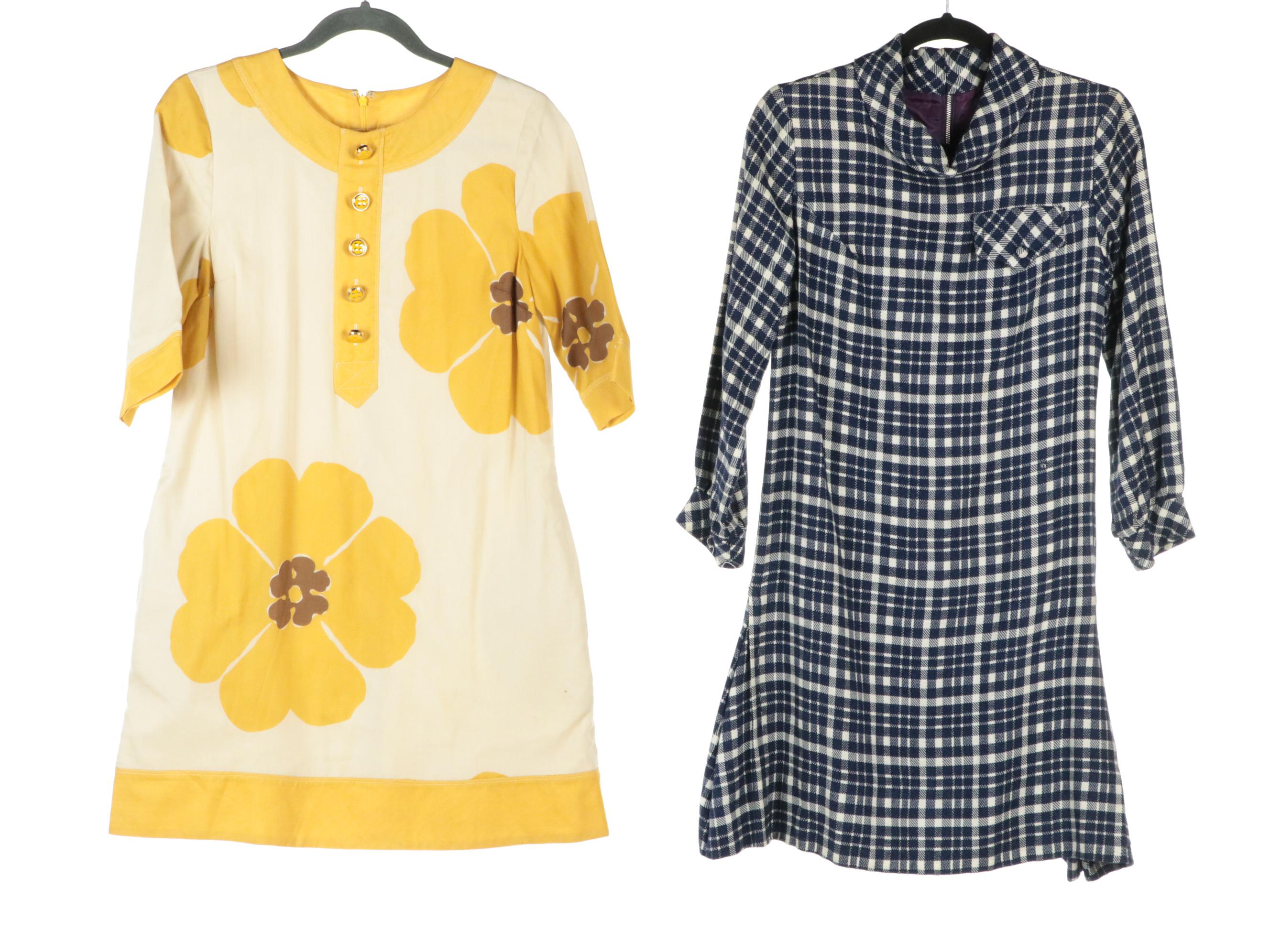 Marc by Marc Jacobs Silk Blend Floral Shift Dress, Adele Martin & Other Dresses