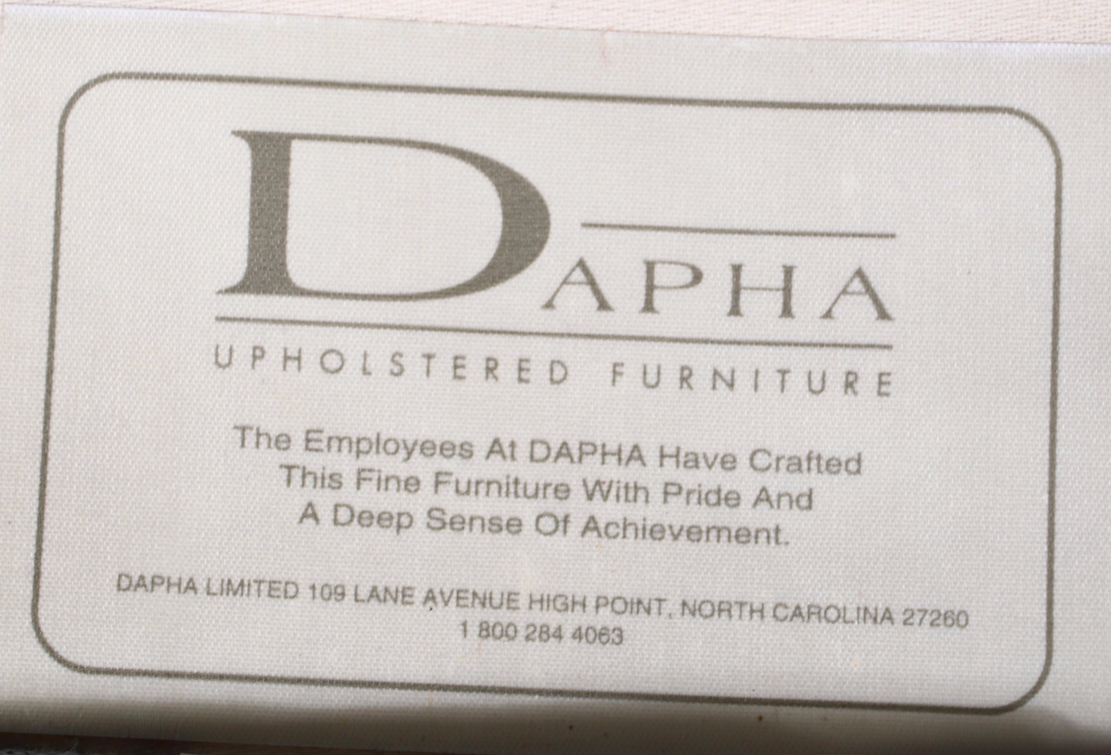 Dapha Custom-Upholstered Easy Armchair