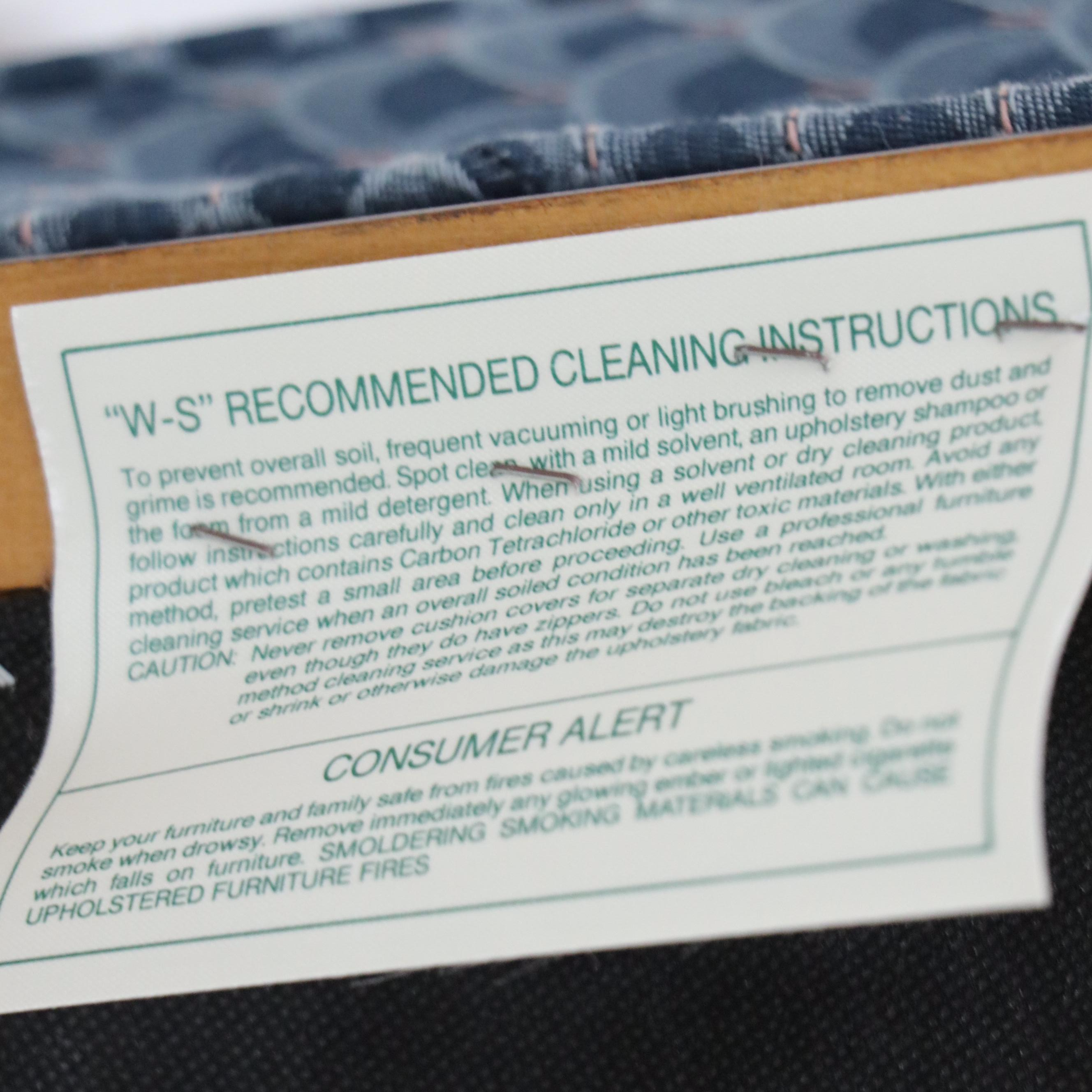 Fairfield French Provincial Style Fauteuil with Hitchcock Stenciled Table