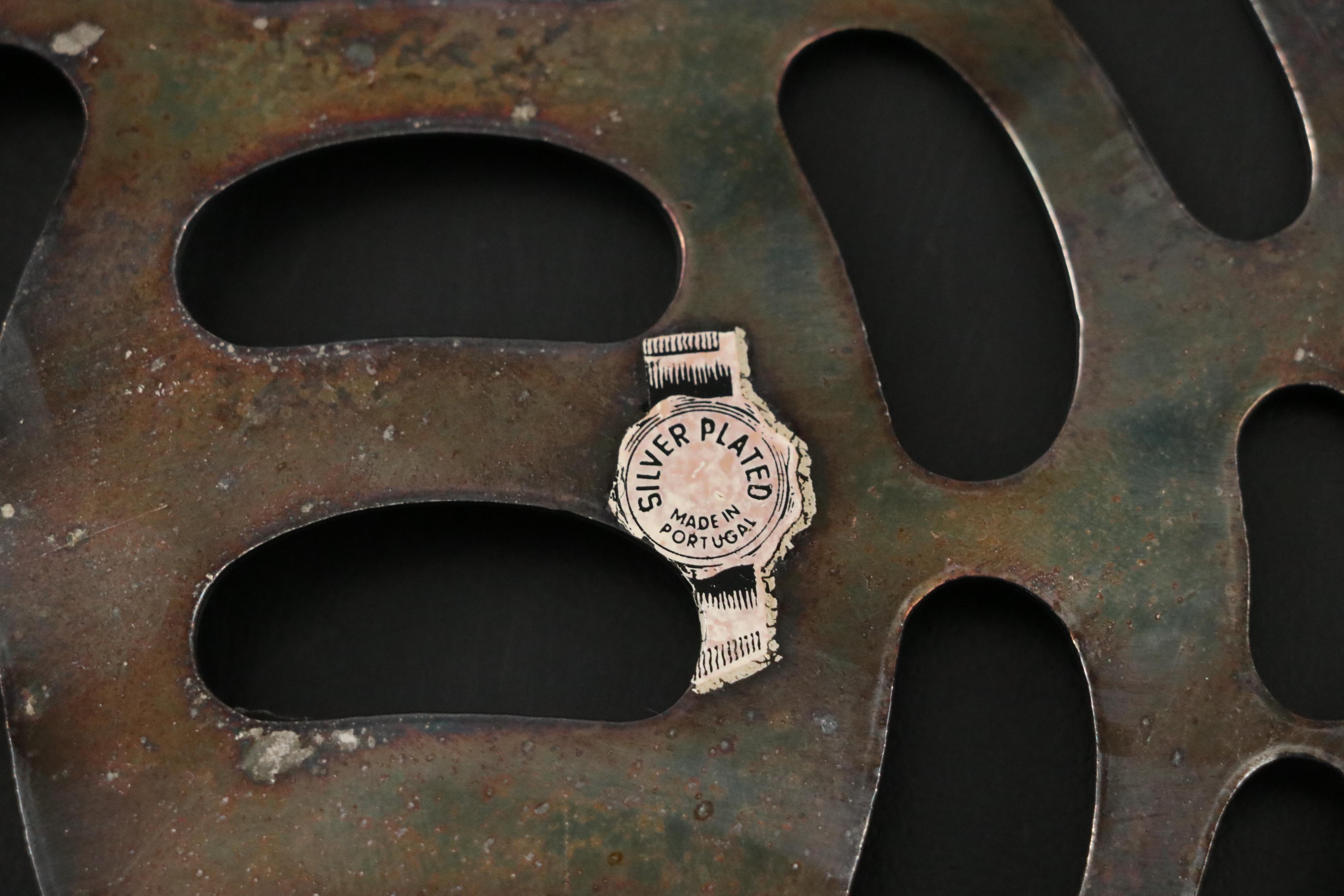 Harford Sterling Co. with Other Silver Plate Chafing Dish and Serving Pieces