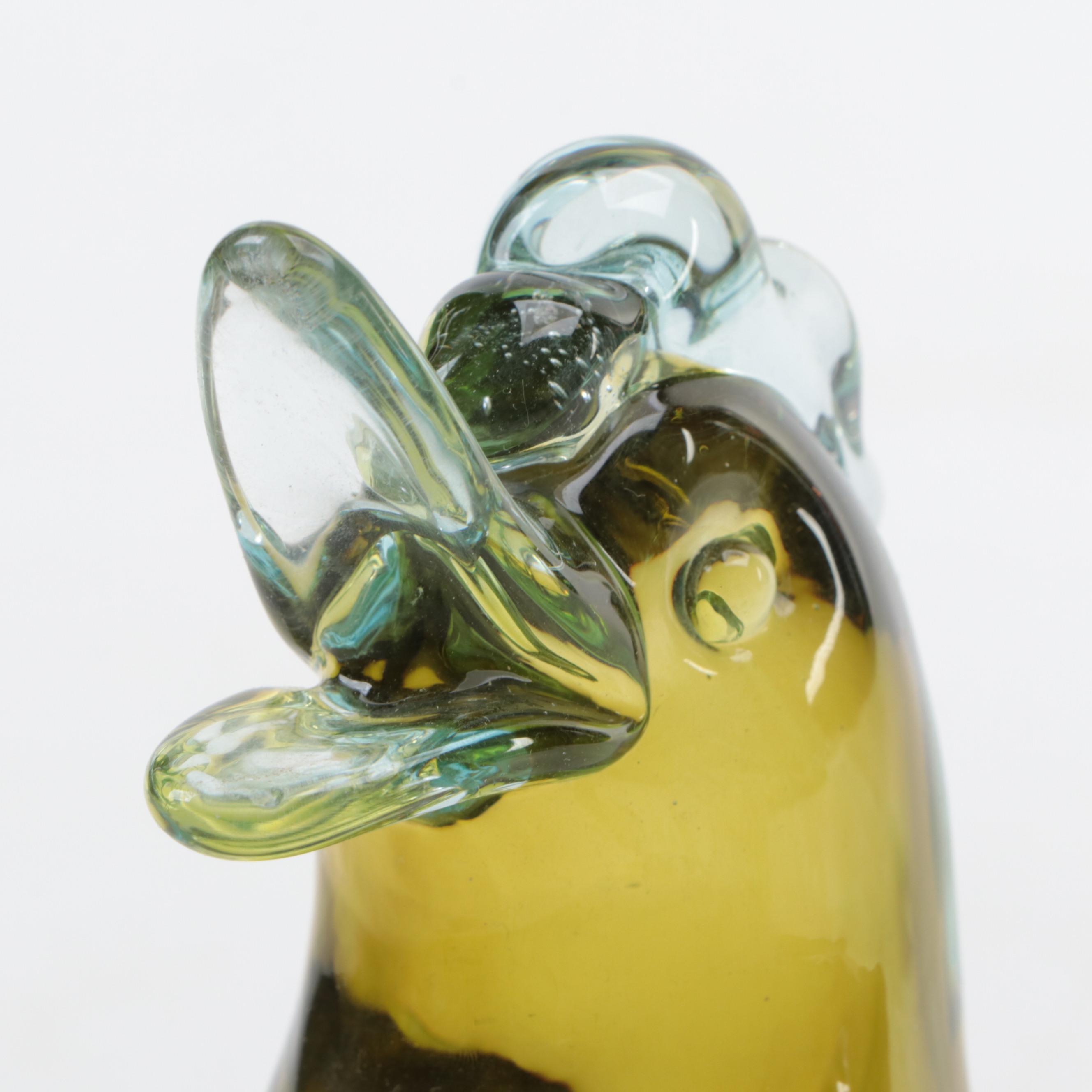 Kosta Boda Moose with Other Glass and Ceramic Animal Figurines