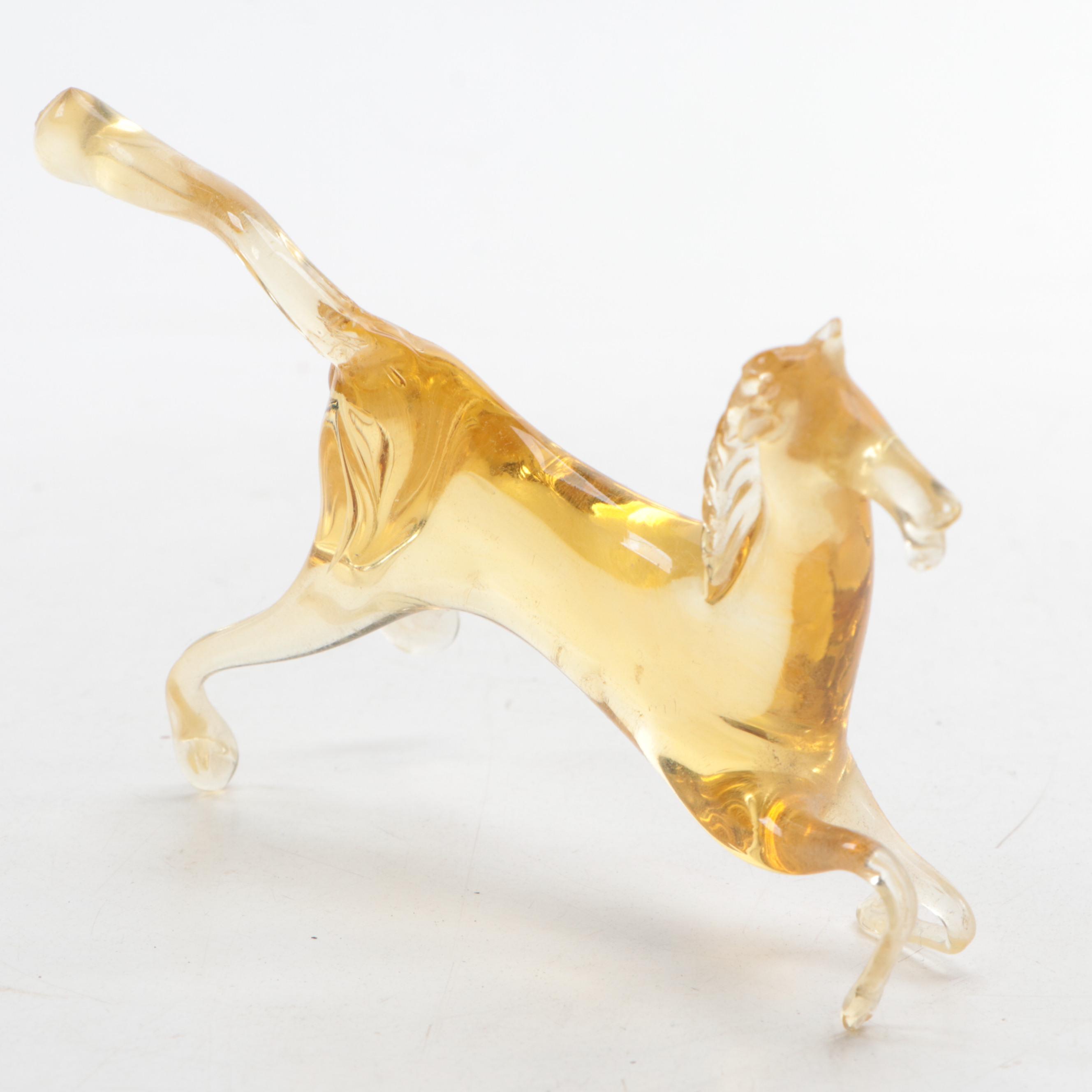 Kosta Boda Moose with Other Glass and Ceramic Animal Figurines