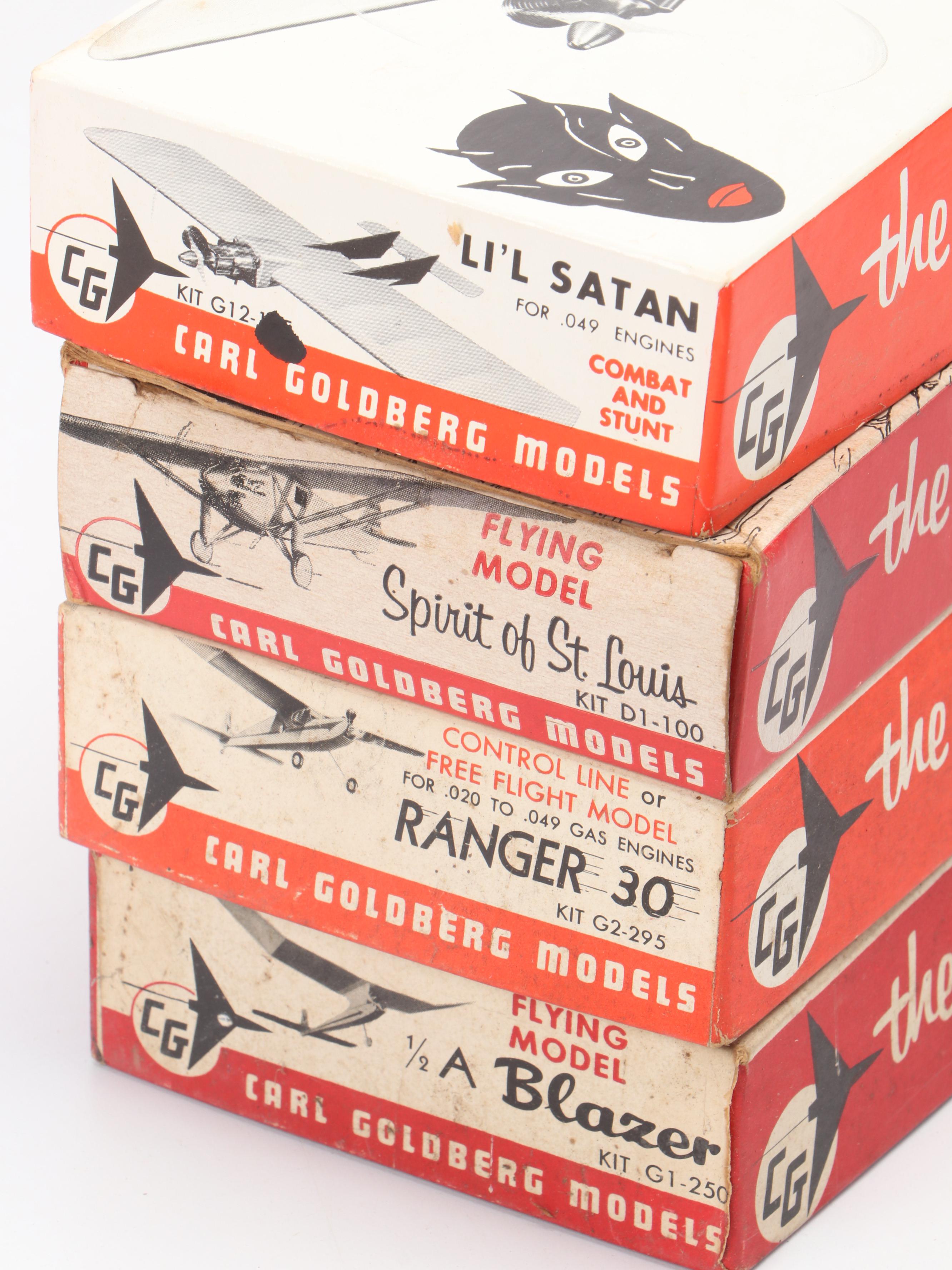 Carl Goldberg "Spirit of St. Louis," "Ranger 30" and More Airplane Model Kits