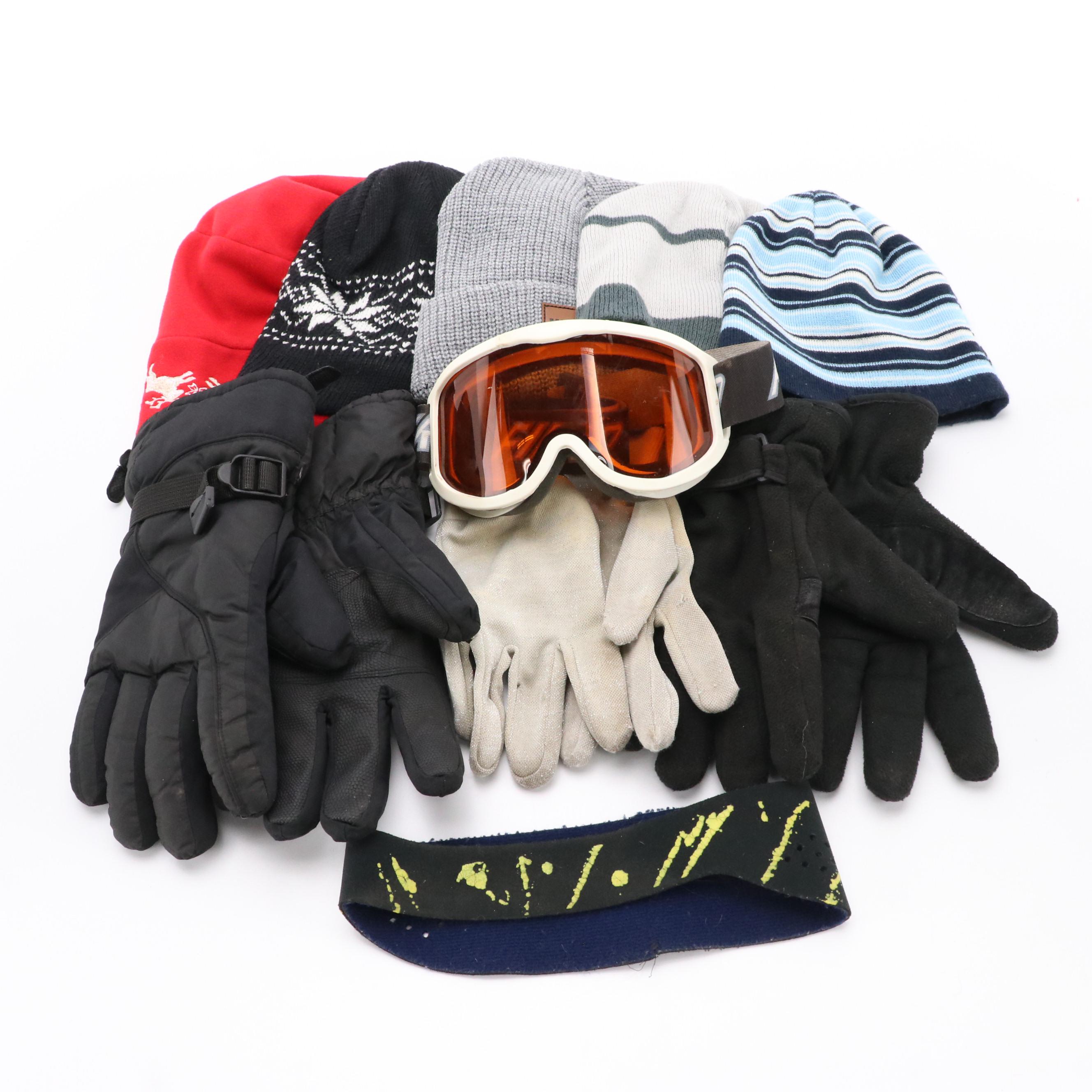 Assorted Beanies, Winter Gloves and Ski Goggles From Bogner, Fila and More