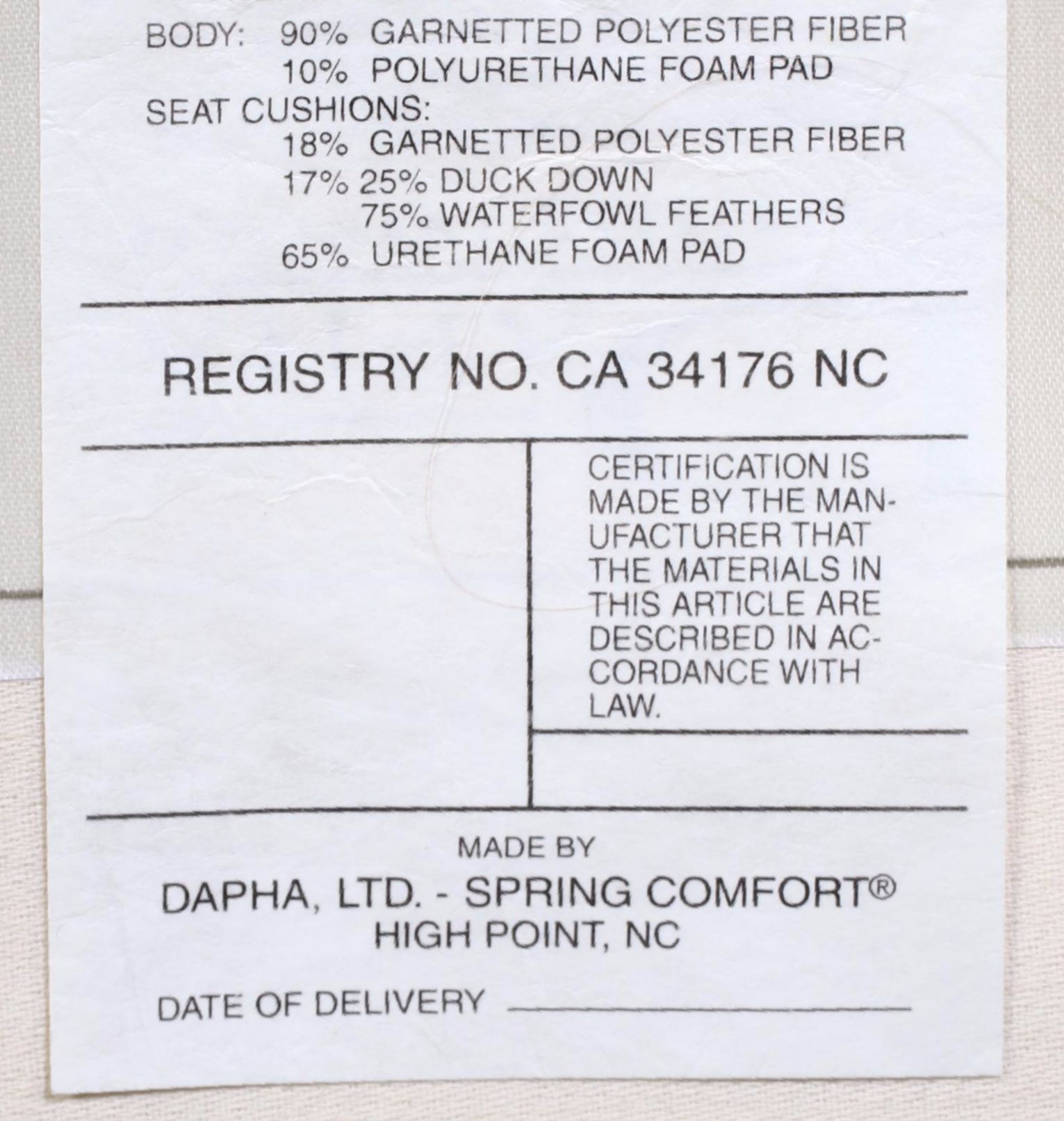 Dapha Custom-Upholstered Easy Armchair