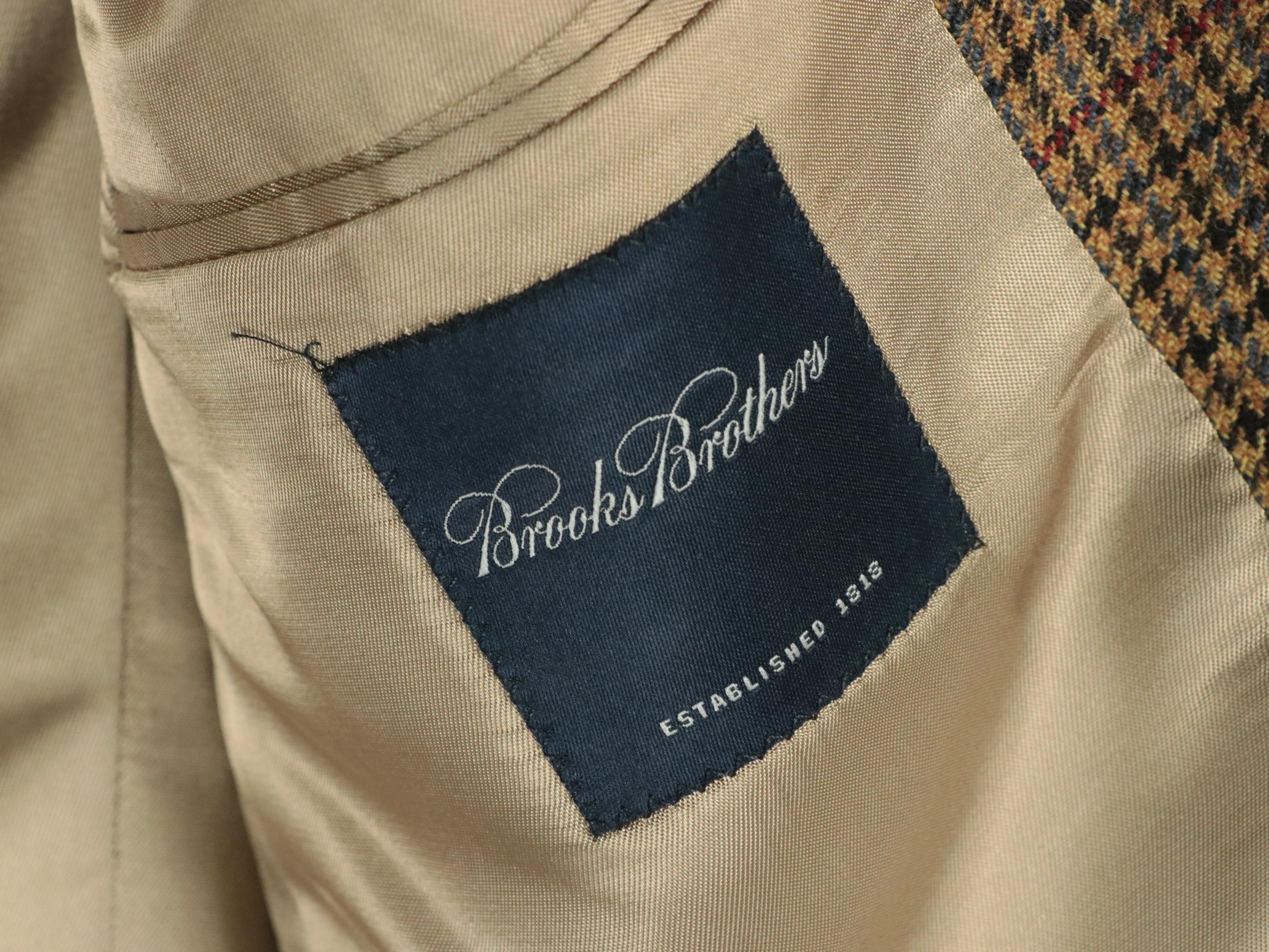 J. Press Plaid Cashmere Blazer, Brooks Brothers and Abercrombie & Fitch Blazers