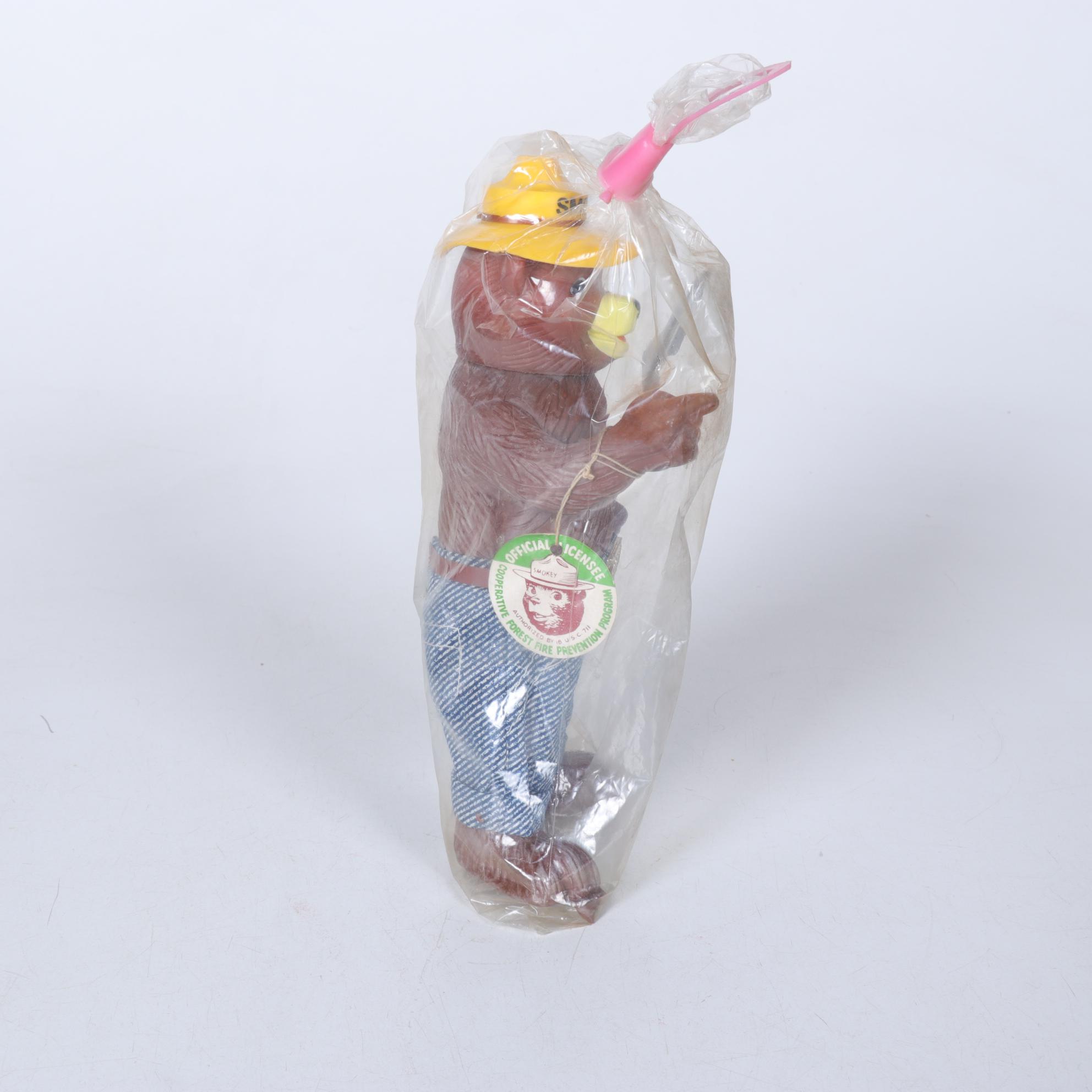 "Smokey the Bear" R. Dakin Figurine with Movable Arms and Head