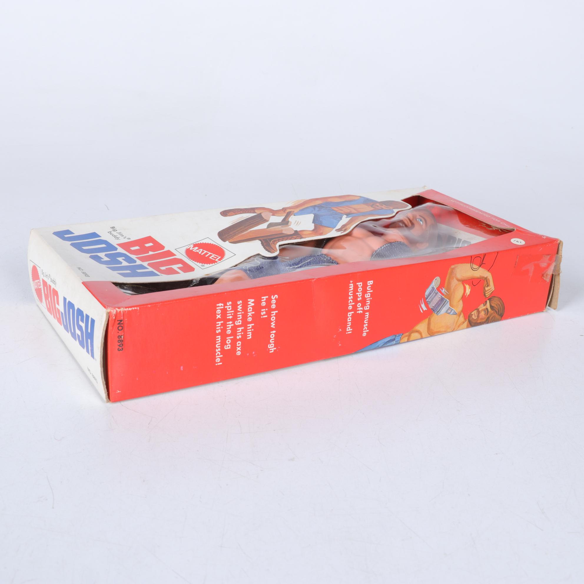 Mattel Big Josh Action Figure with Big Jim Hunting Clothing and Accessories