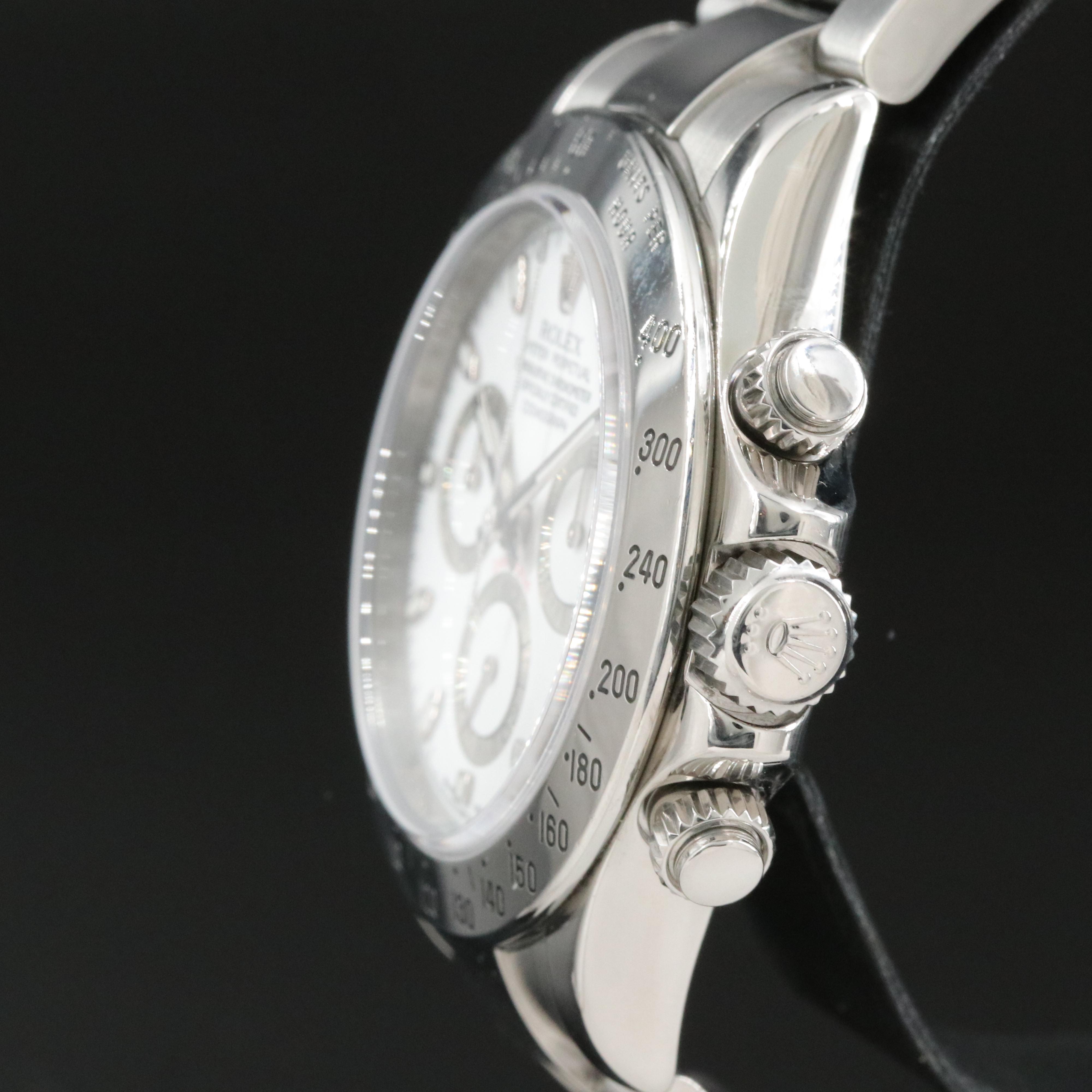 2006 Rolex Daytona Cosmograph White Index Watch