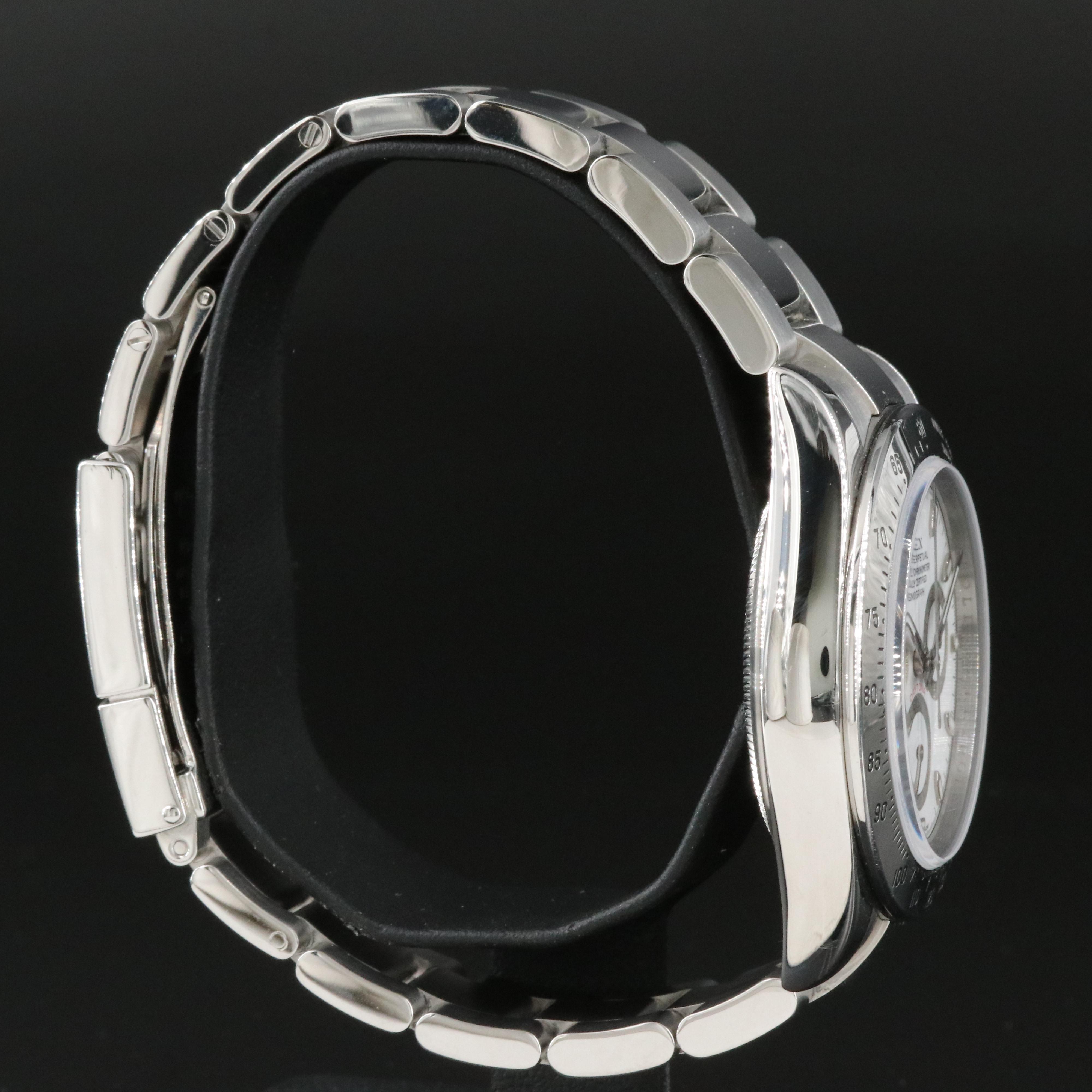 2006 Rolex Daytona Cosmograph White Index Watch