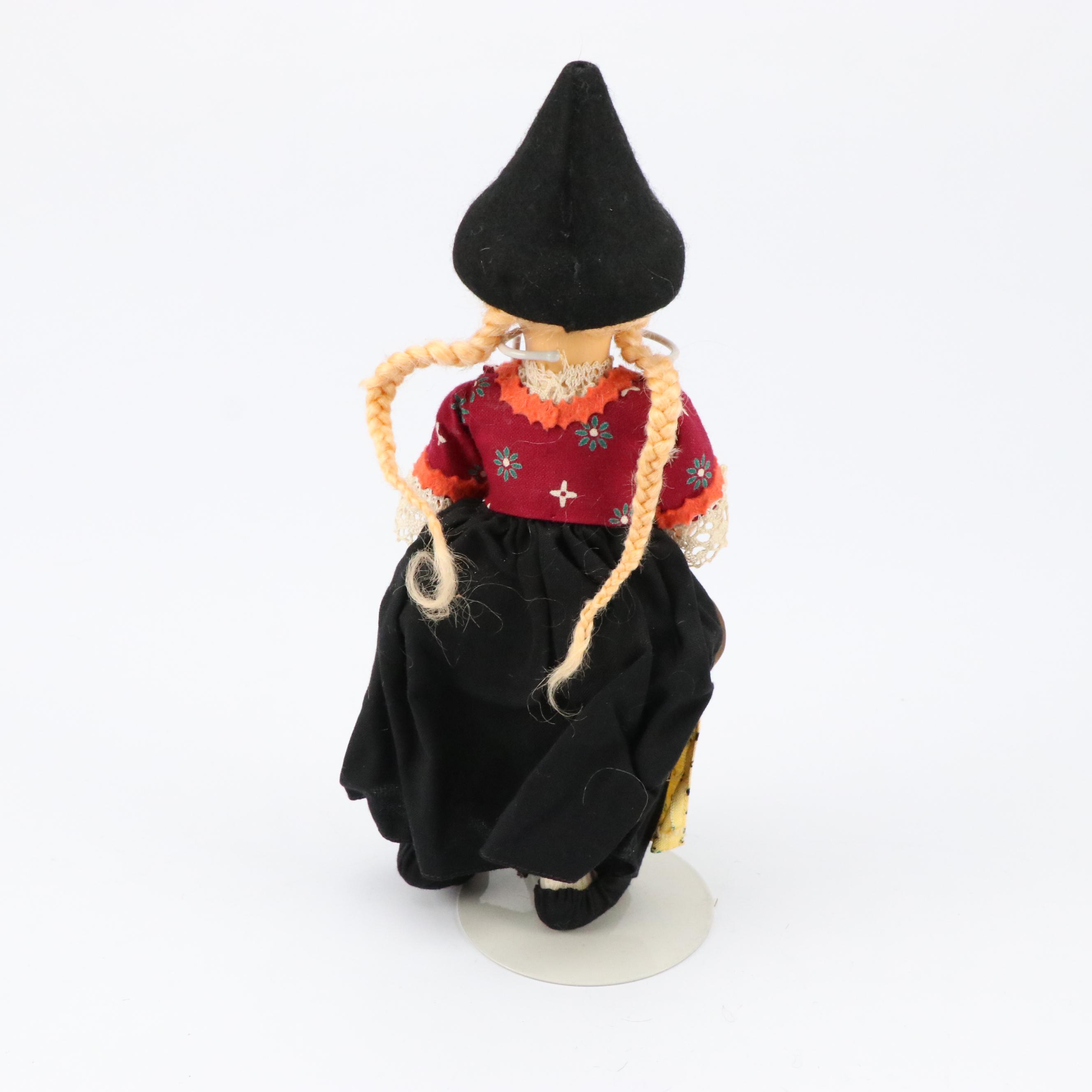 Magis Roma and Other International Souvenir Dolls, Mid-20th Century