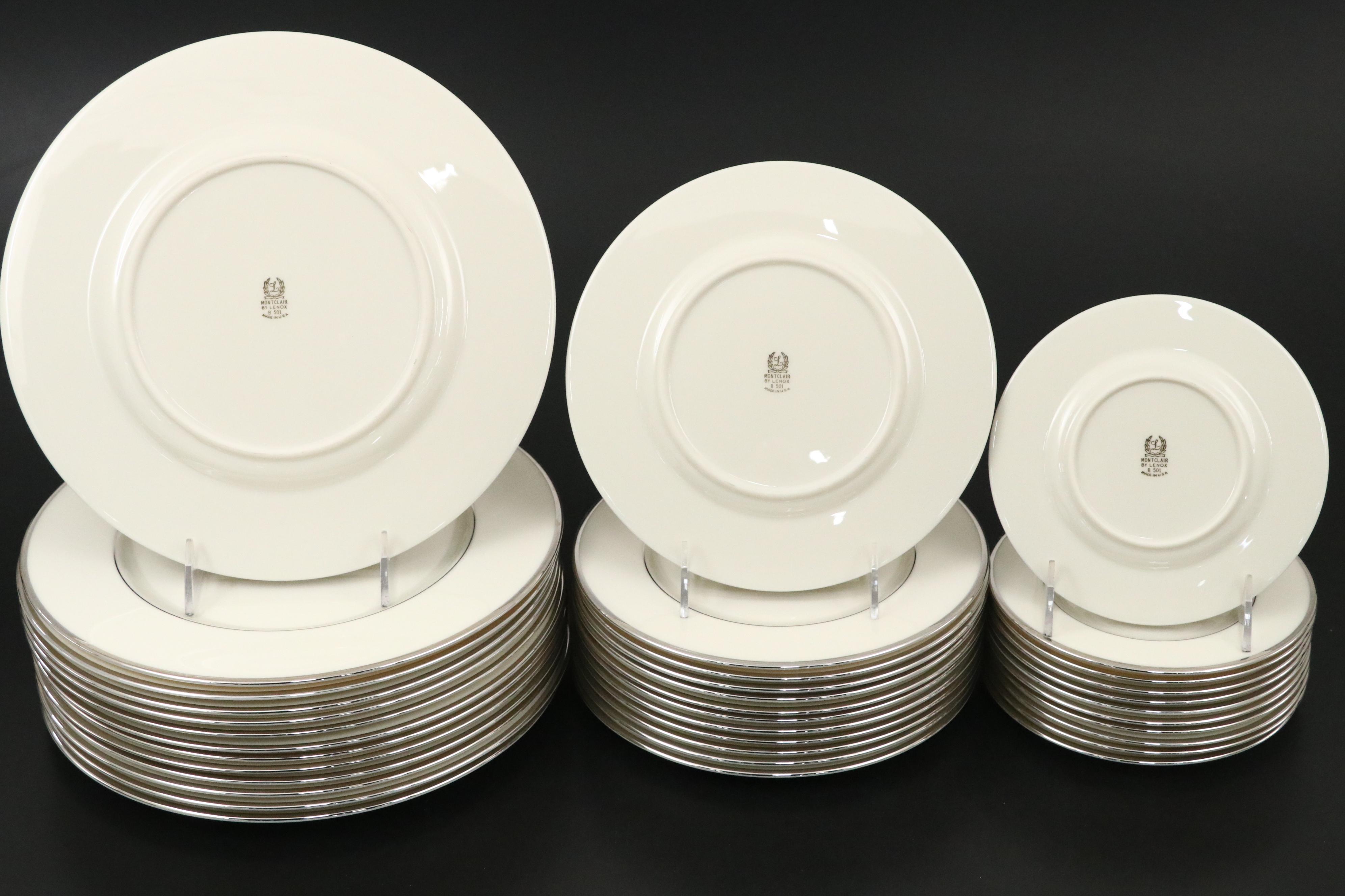 Lenox Porcelain "Montclair" Dinnerware and Serving Pieces, 1949–2004