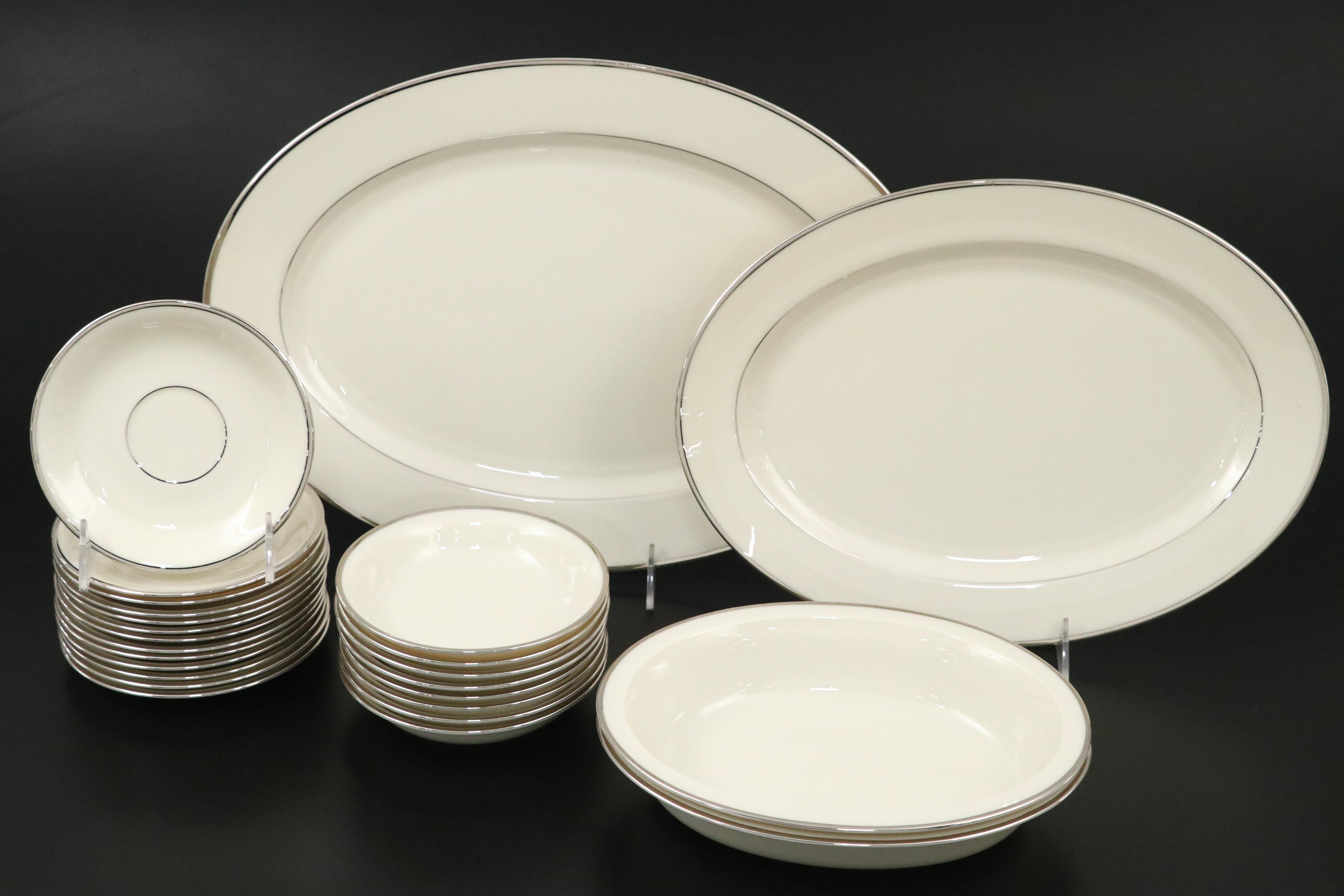 Lenox Porcelain "Montclair" Dinnerware and Serving Pieces, 1949–2004
