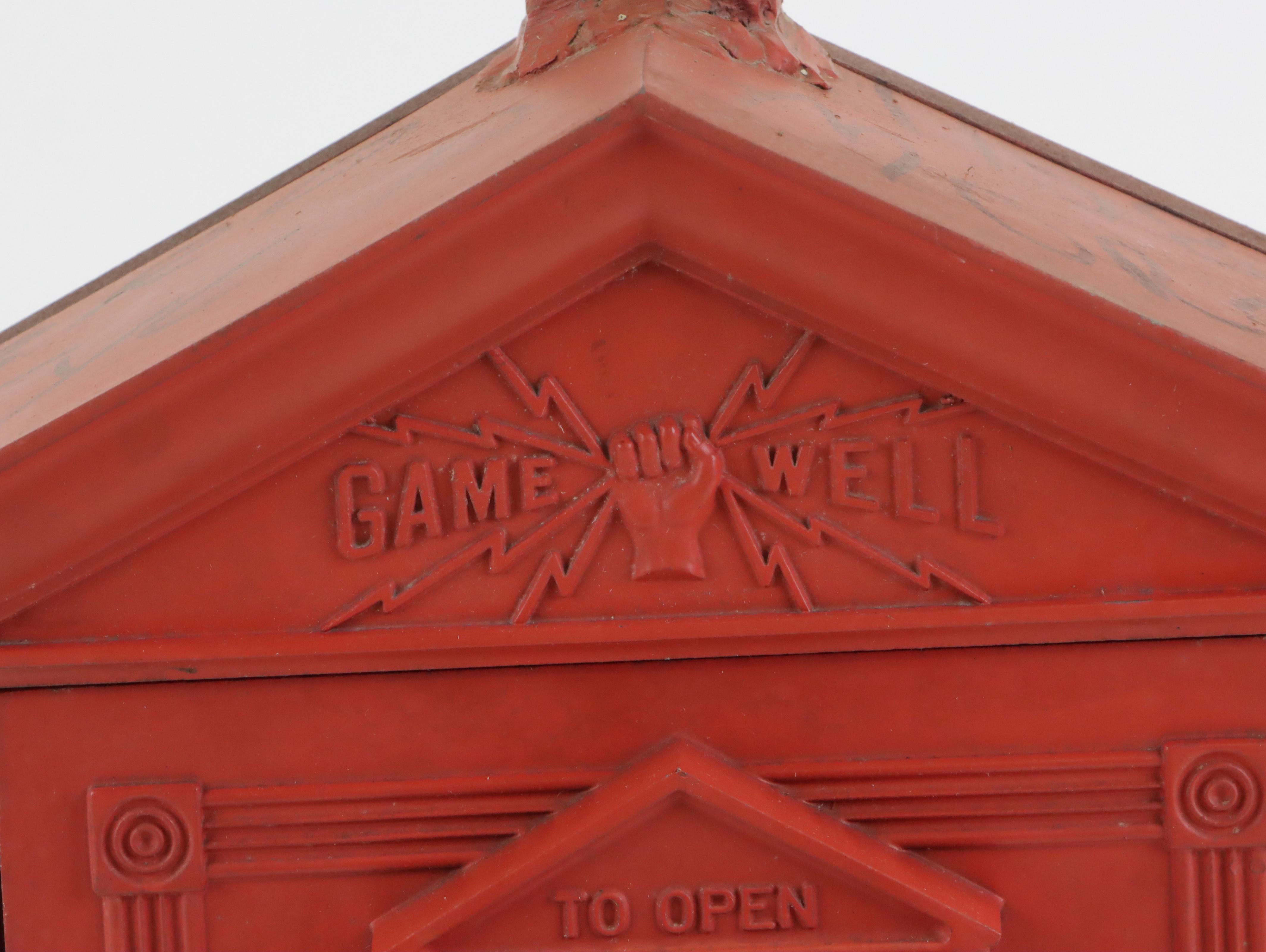 Early 20th Century Gamewell Co. "Herculite" Fire Alarm Station Box