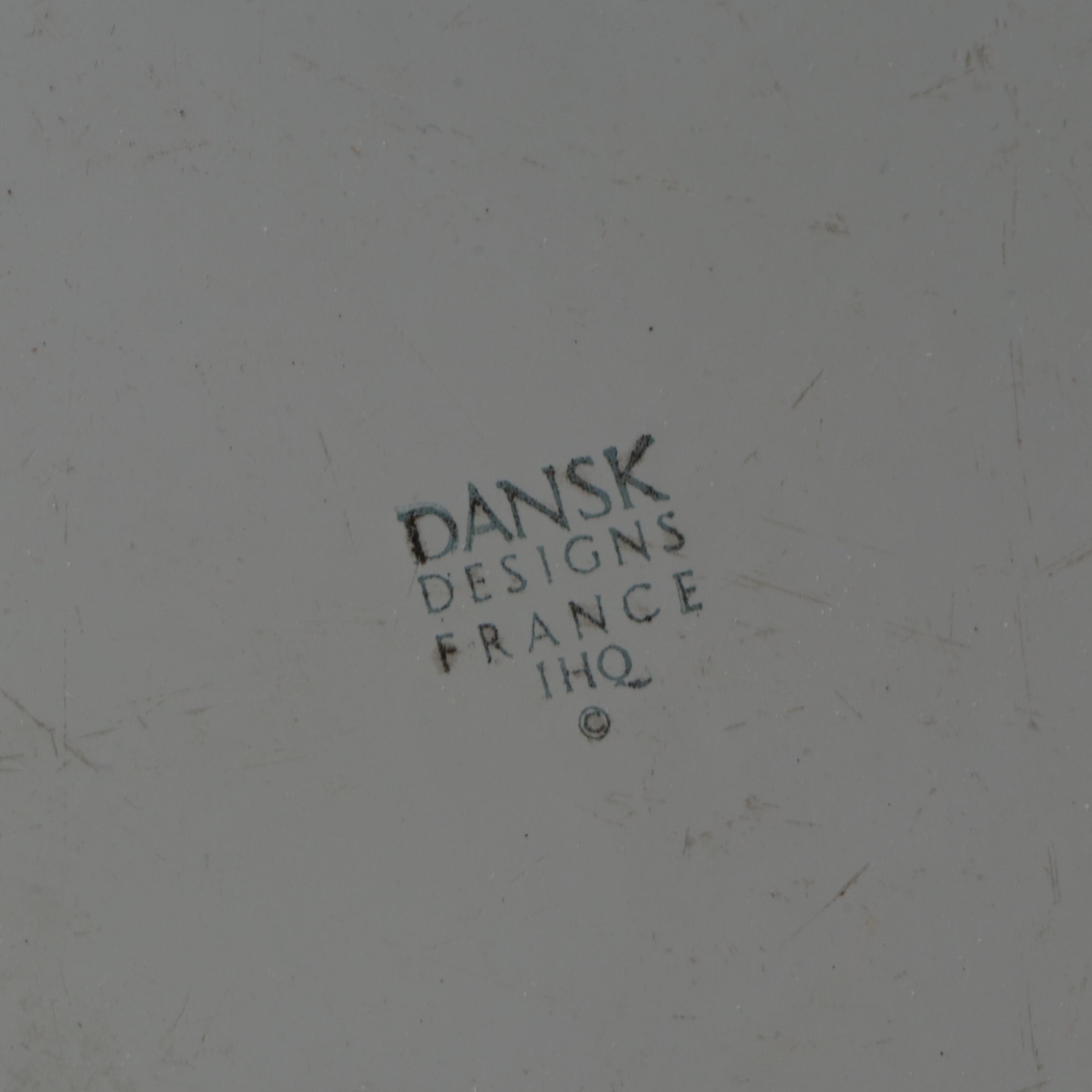 Dansk Danish Modern Cast Iron Enamel Købenstyle Casserole Dish and Pan