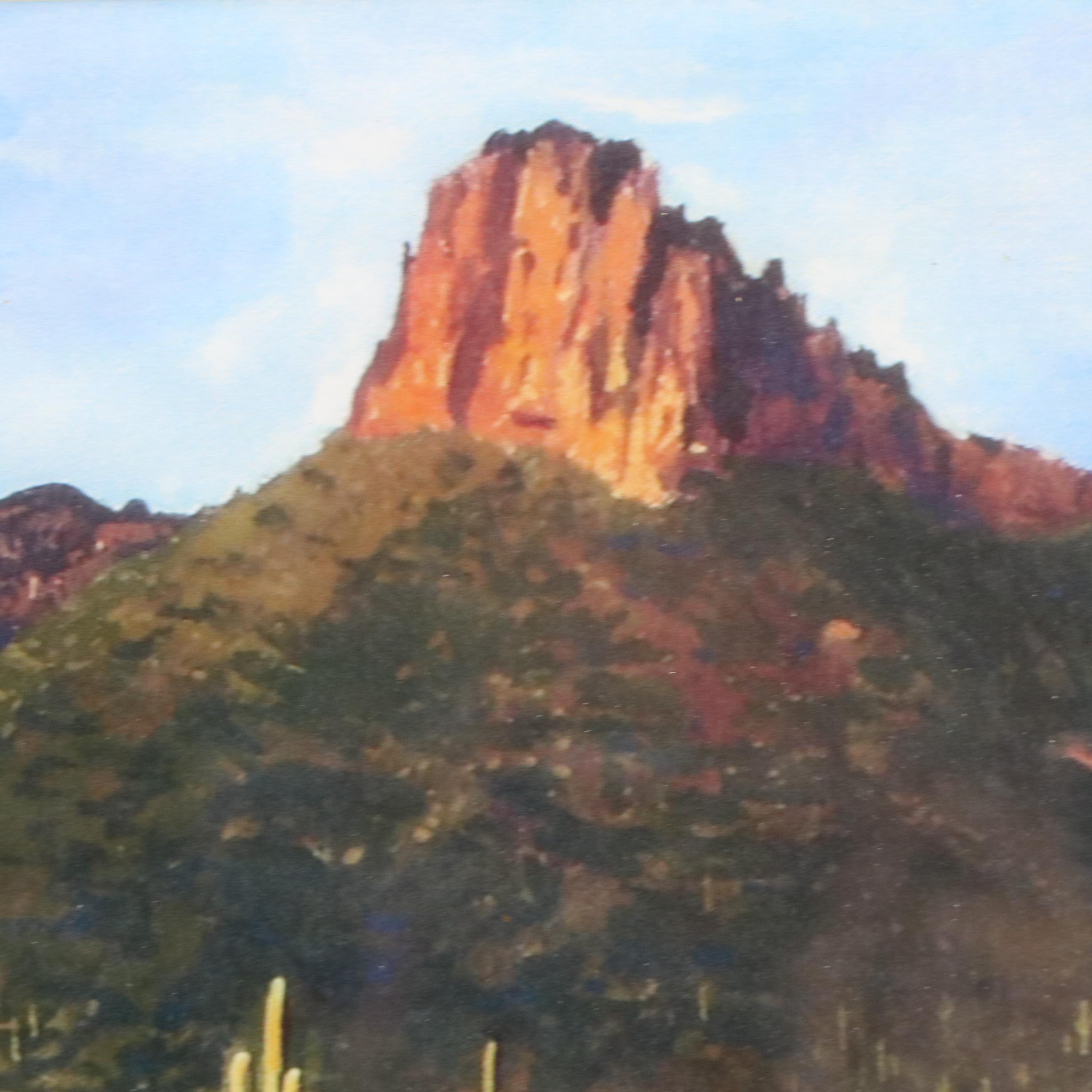Michael Stoyanov Offset Lithograph "Arizona Spring"