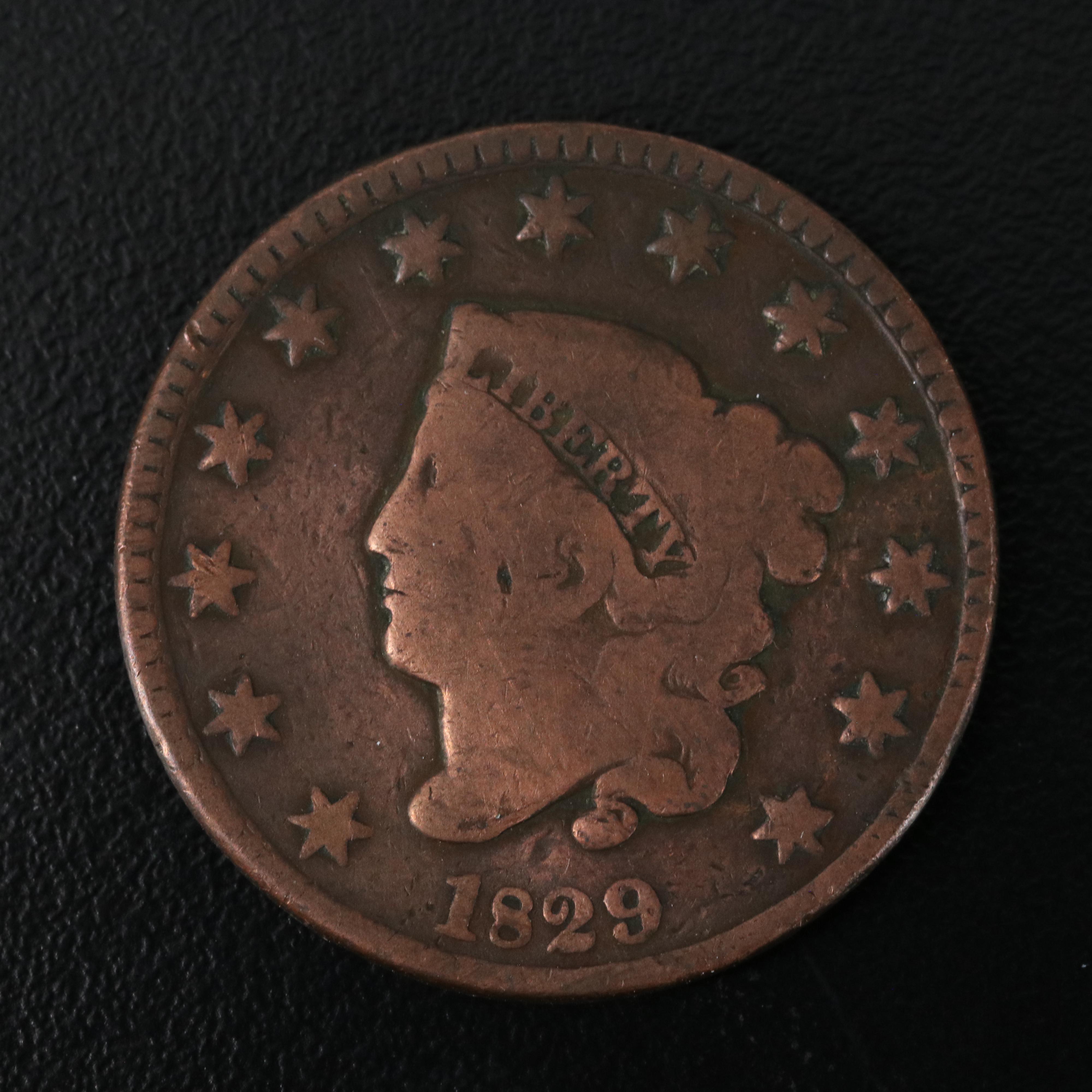 1829 and 1830 U.S. Large Cents