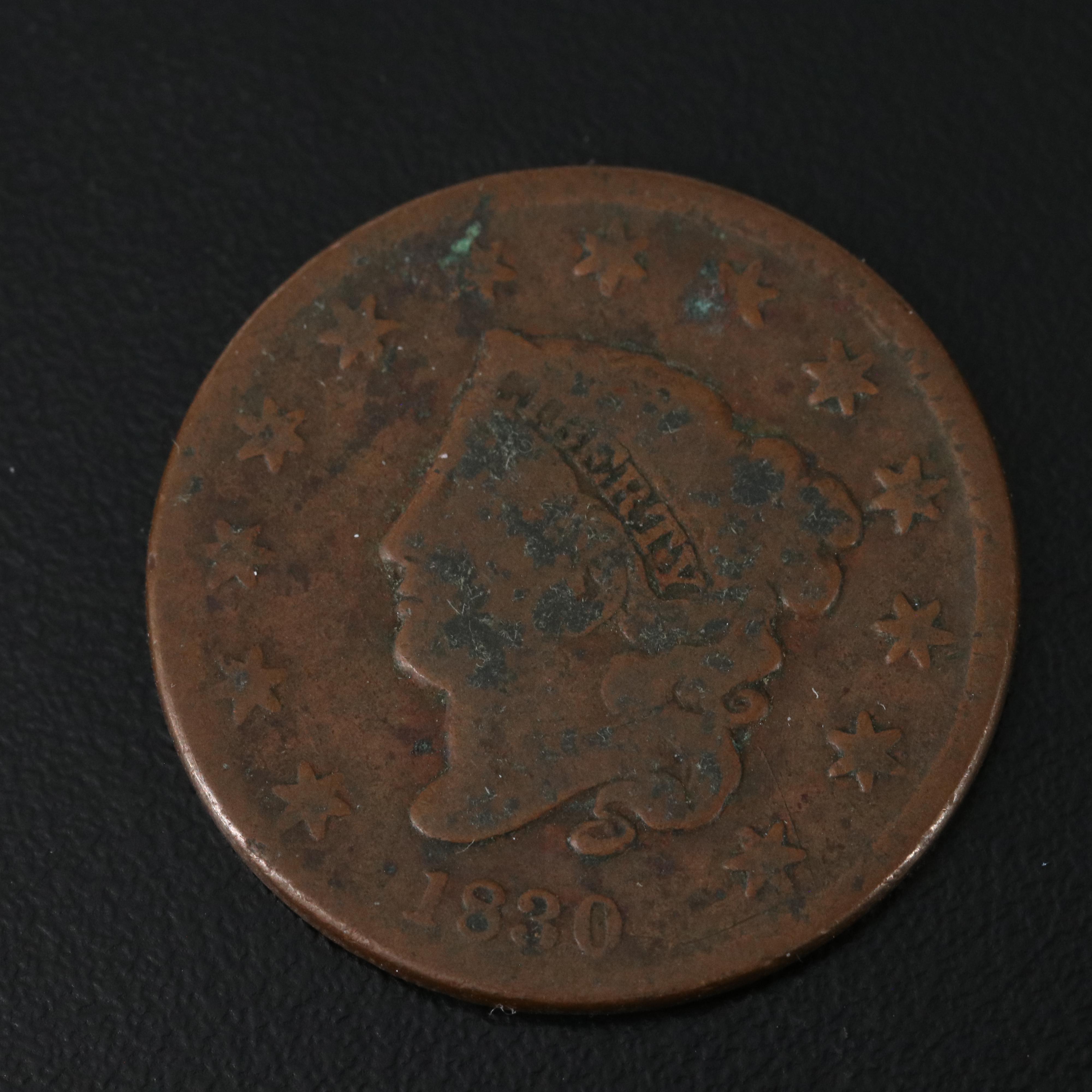 1829 and 1830 U.S. Large Cents