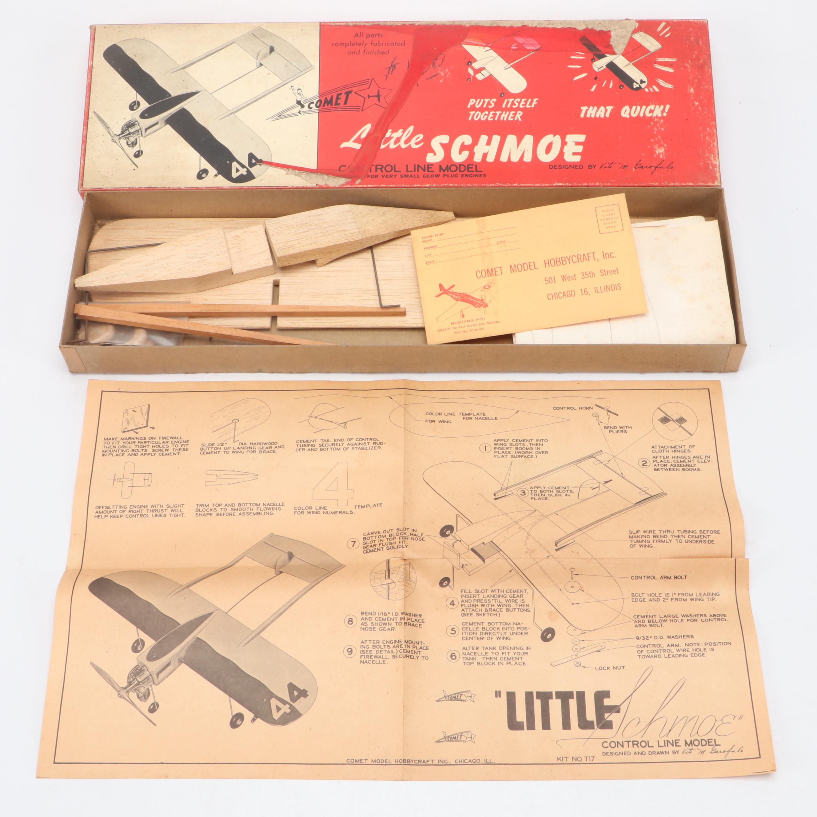 Comet "Little Schmoe," Guillow "Sky King" and More Airplane Model Kits