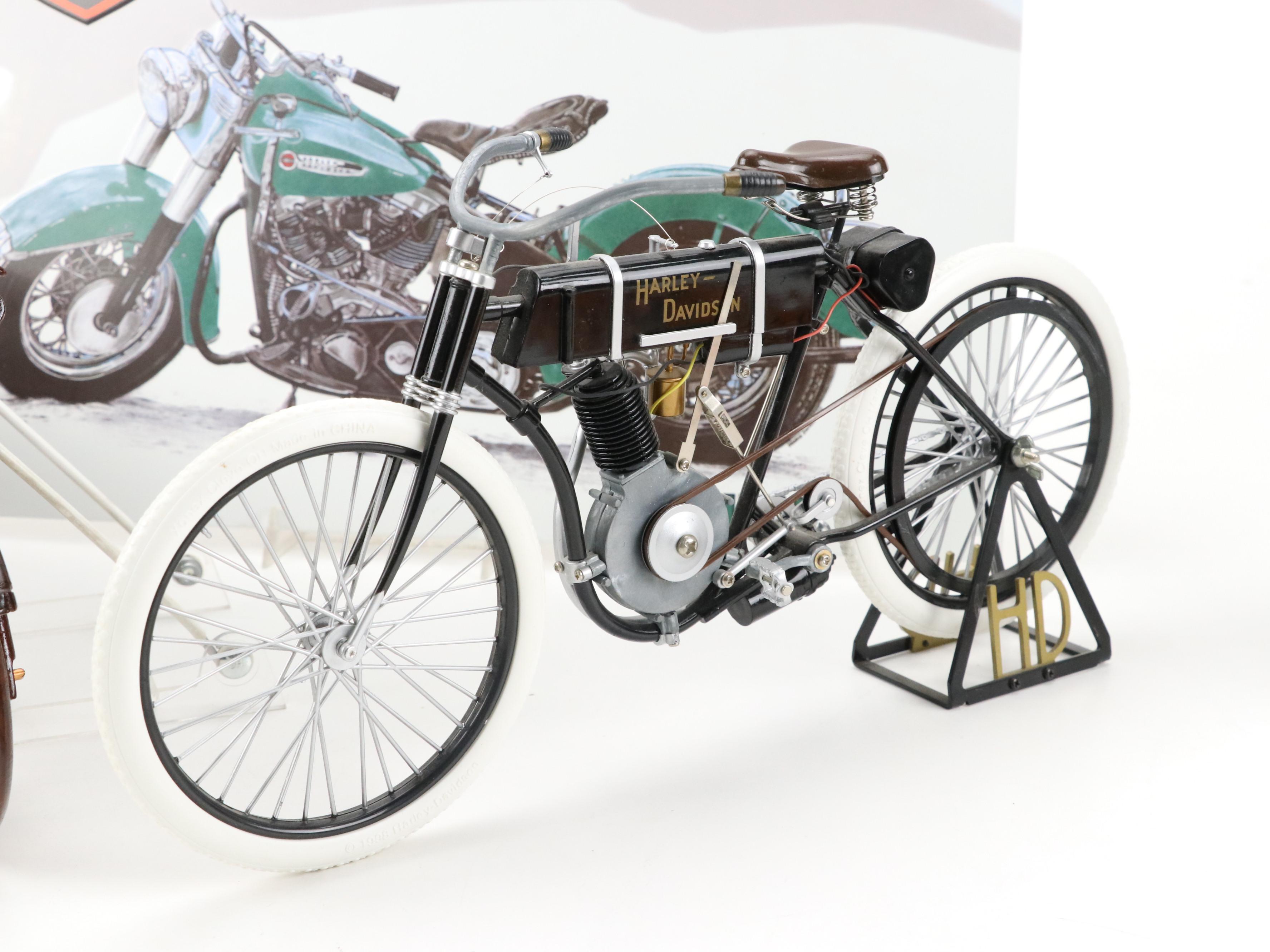 Harley-Davidson Motorcycle Models and Signs