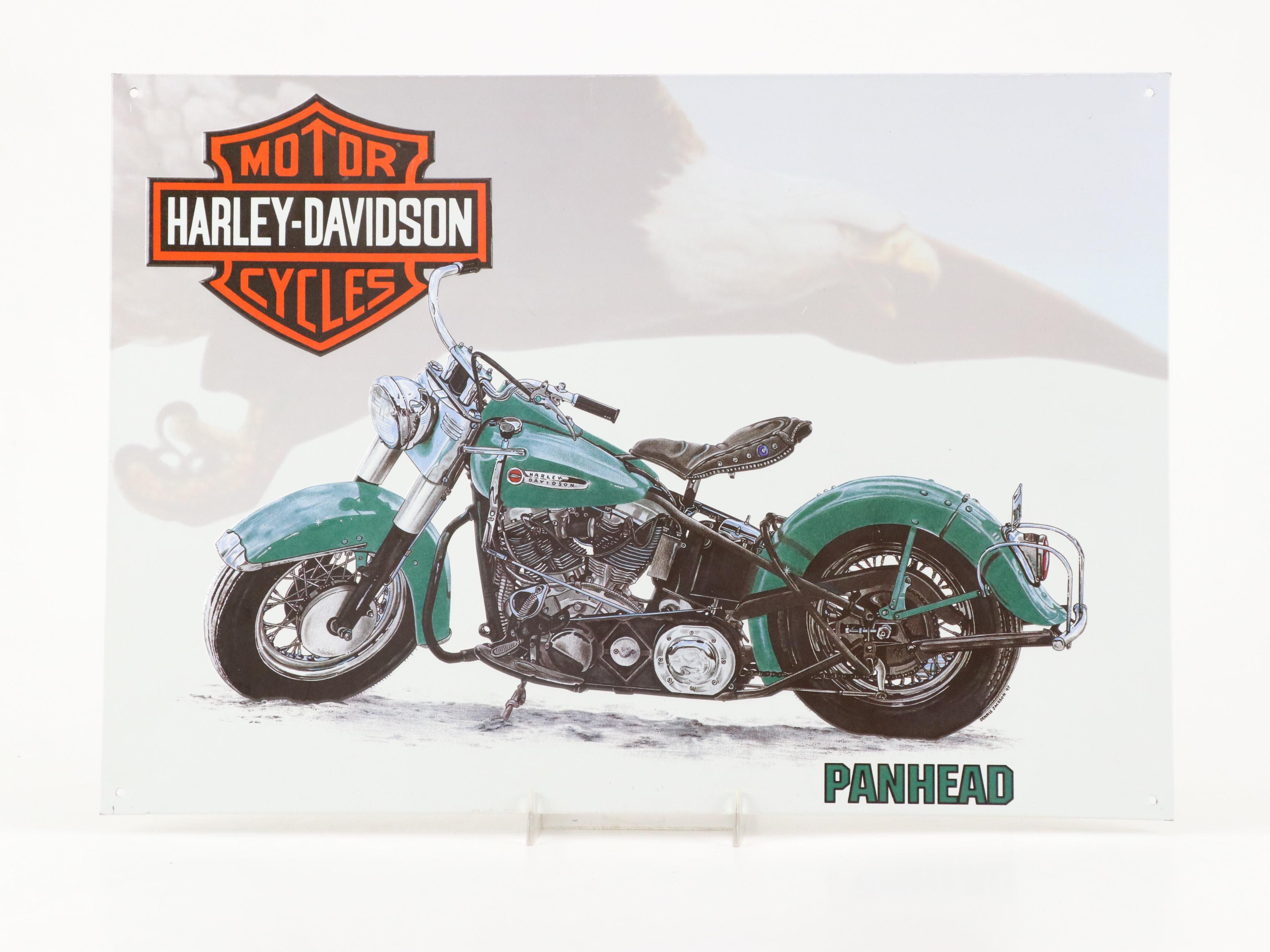 Harley-Davidson Motorcycle Models and Signs