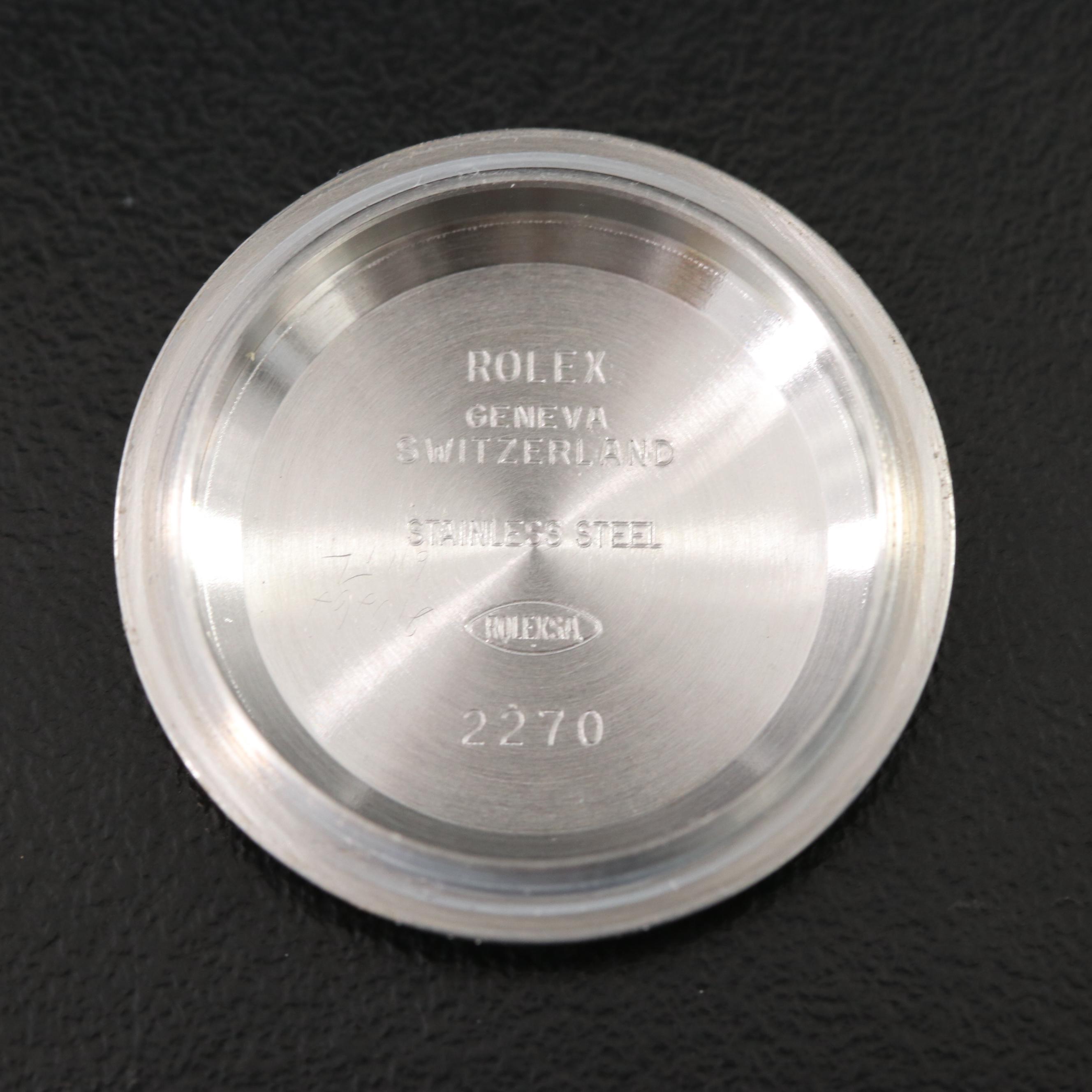 2006 Rolex Yacht-Master Date Stainless Steel Platinum Watch