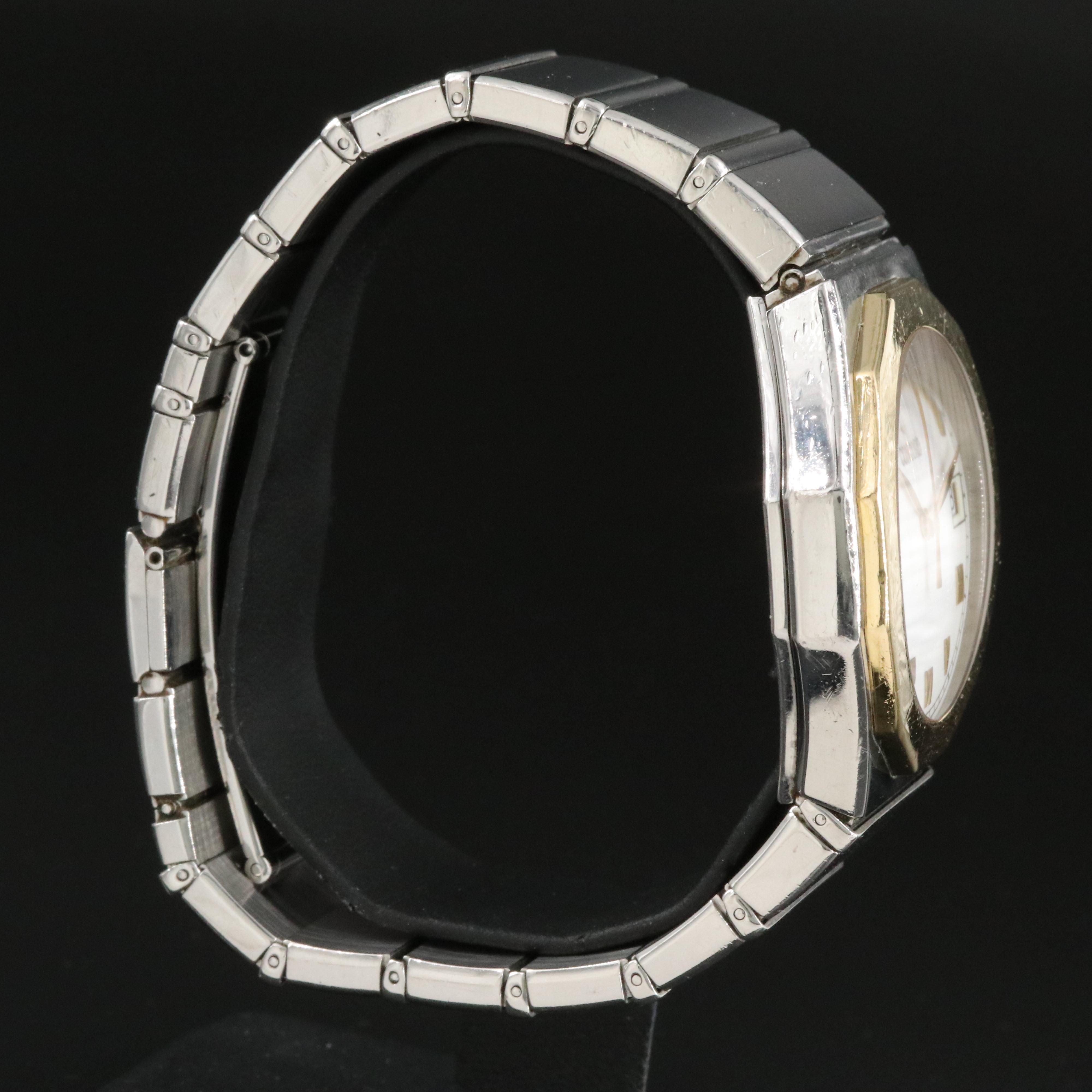 18K and Stainless Steel Concord SG 500 Mariner Date watch