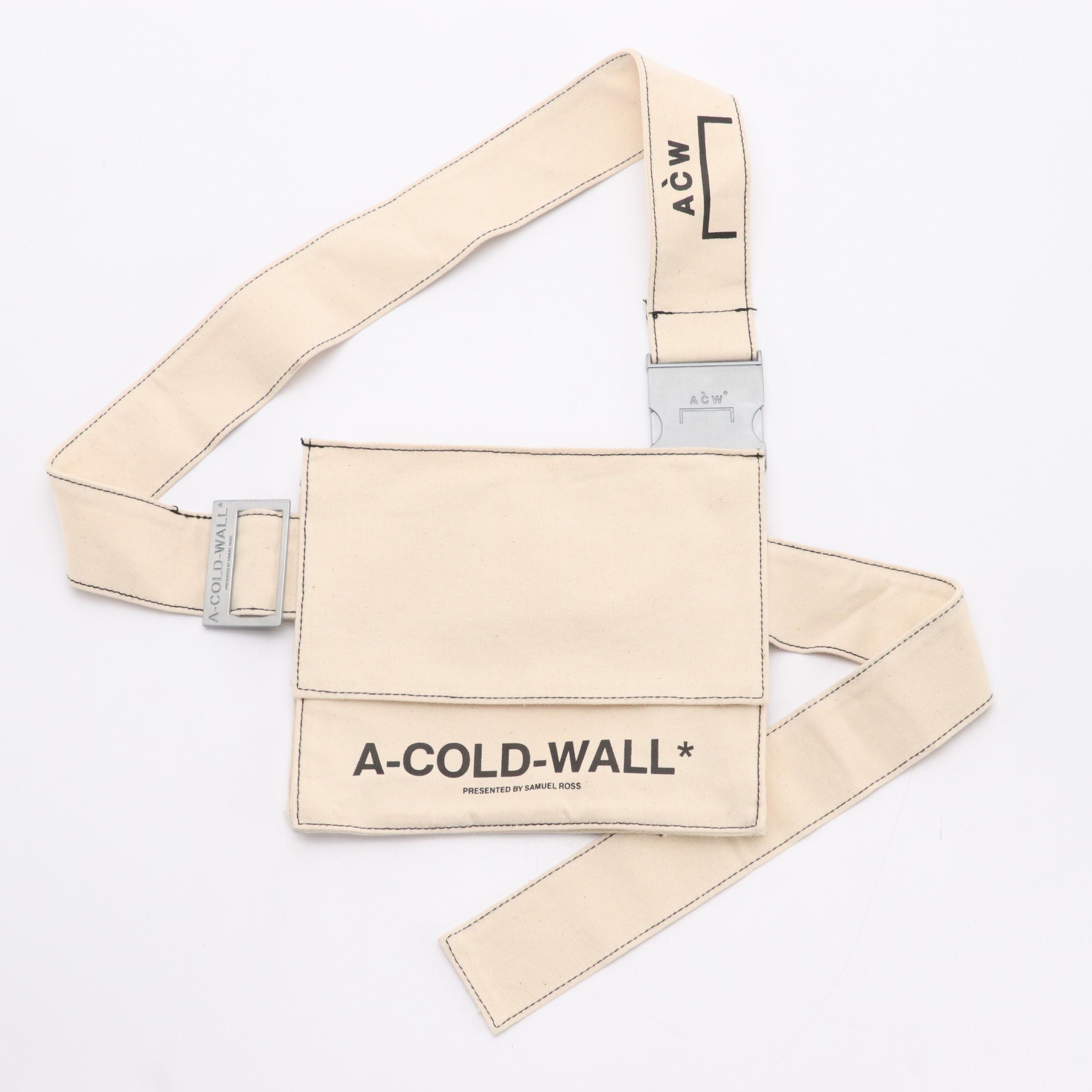 A-Cold-Wall by Samuel Ross Sling/Belt Bag in Canvas