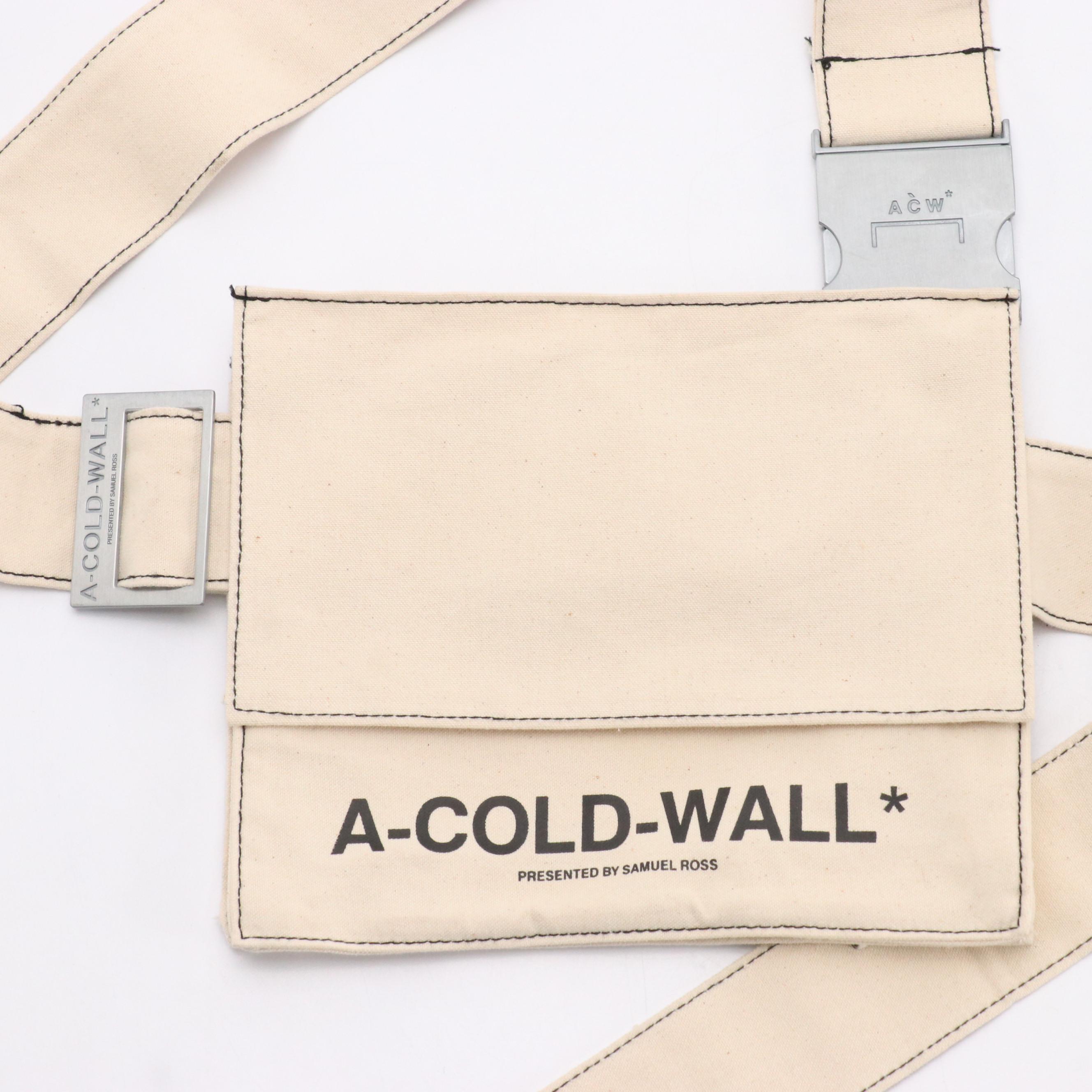 A-Cold-Wall by Samuel Ross Sling/Belt Bag in Canvas