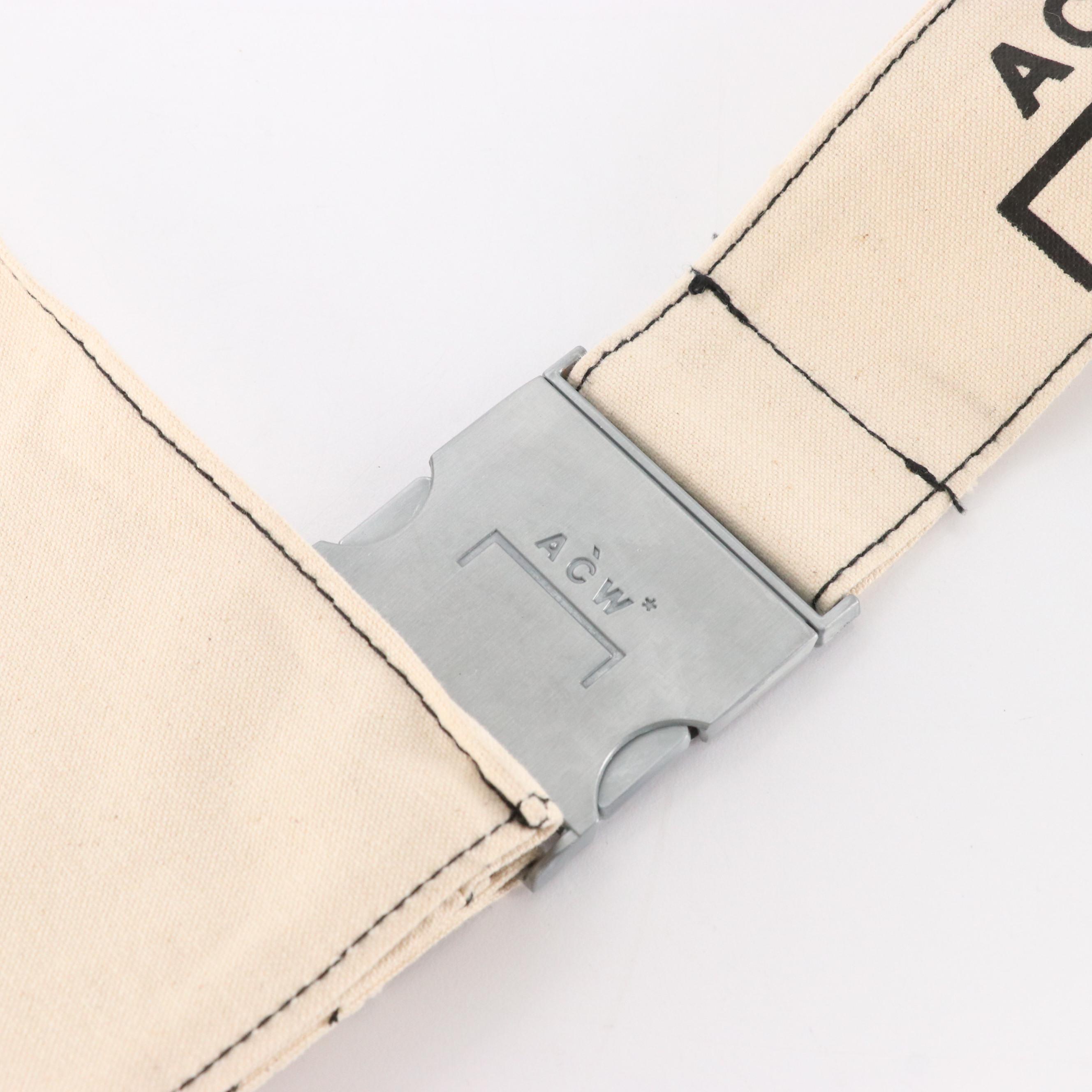 A-Cold-Wall by Samuel Ross Sling/Belt Bag in Canvas