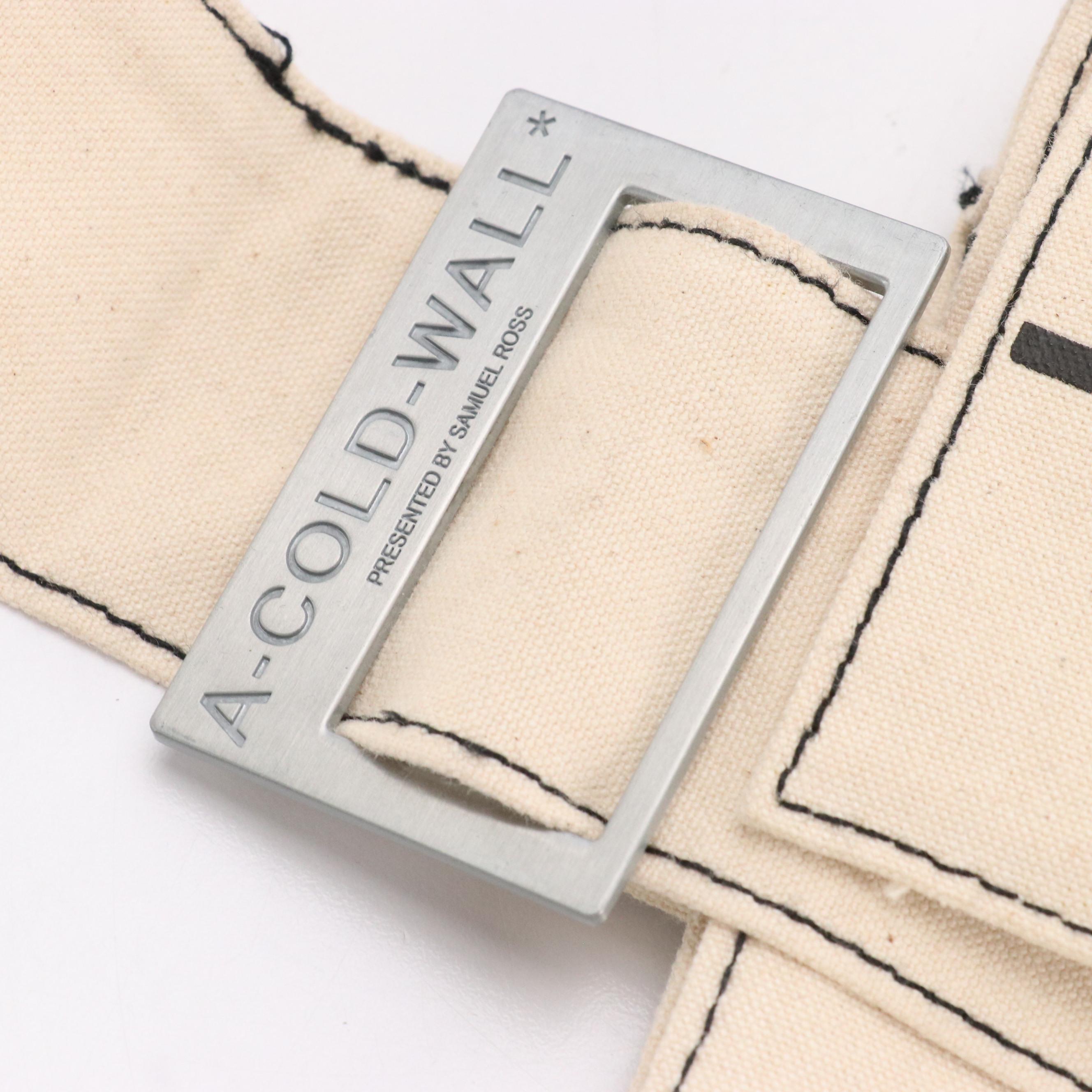 A-Cold-Wall by Samuel Ross Sling/Belt Bag in Canvas