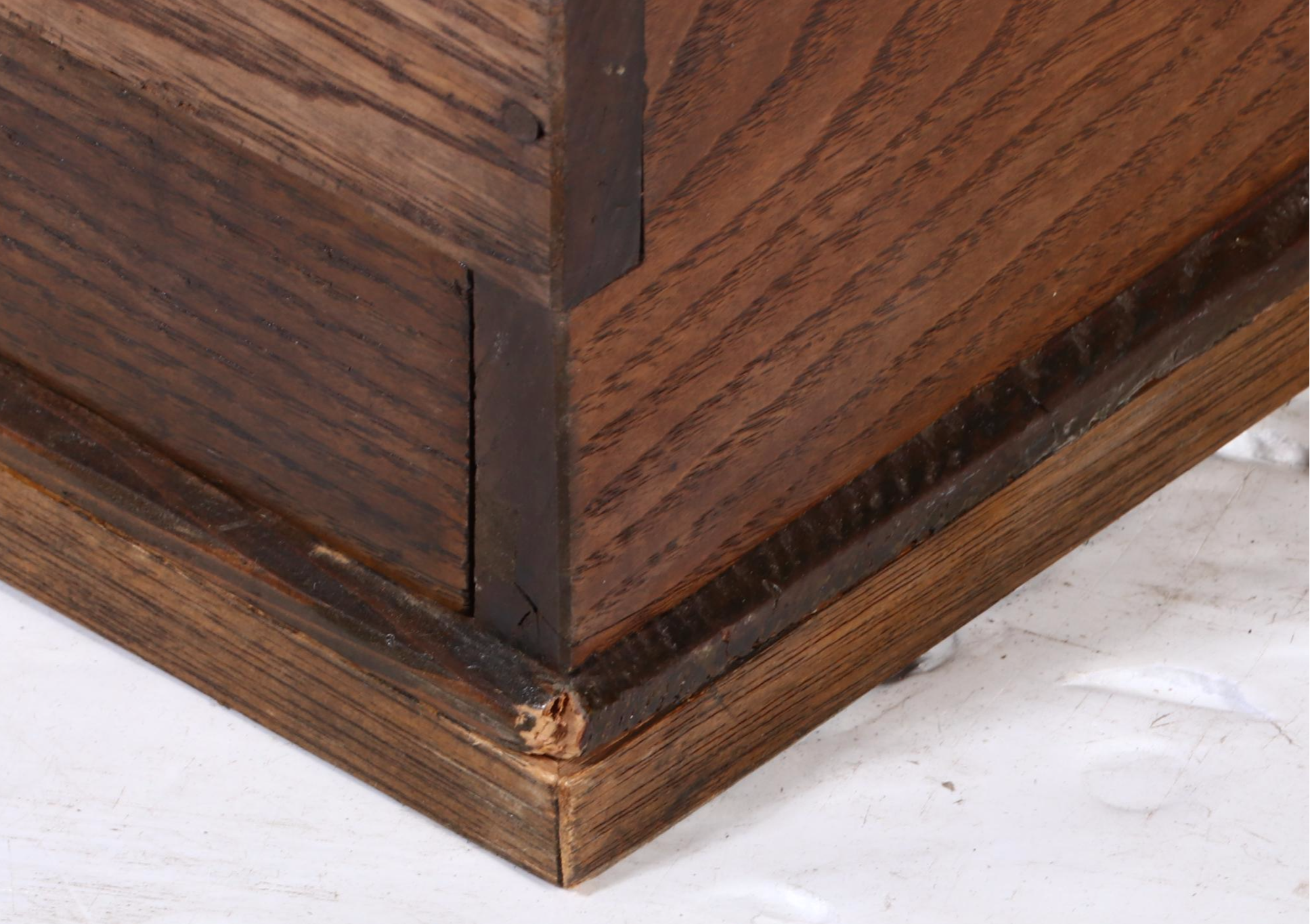 Japanese Copper-Lined Wood Hibachi Table
