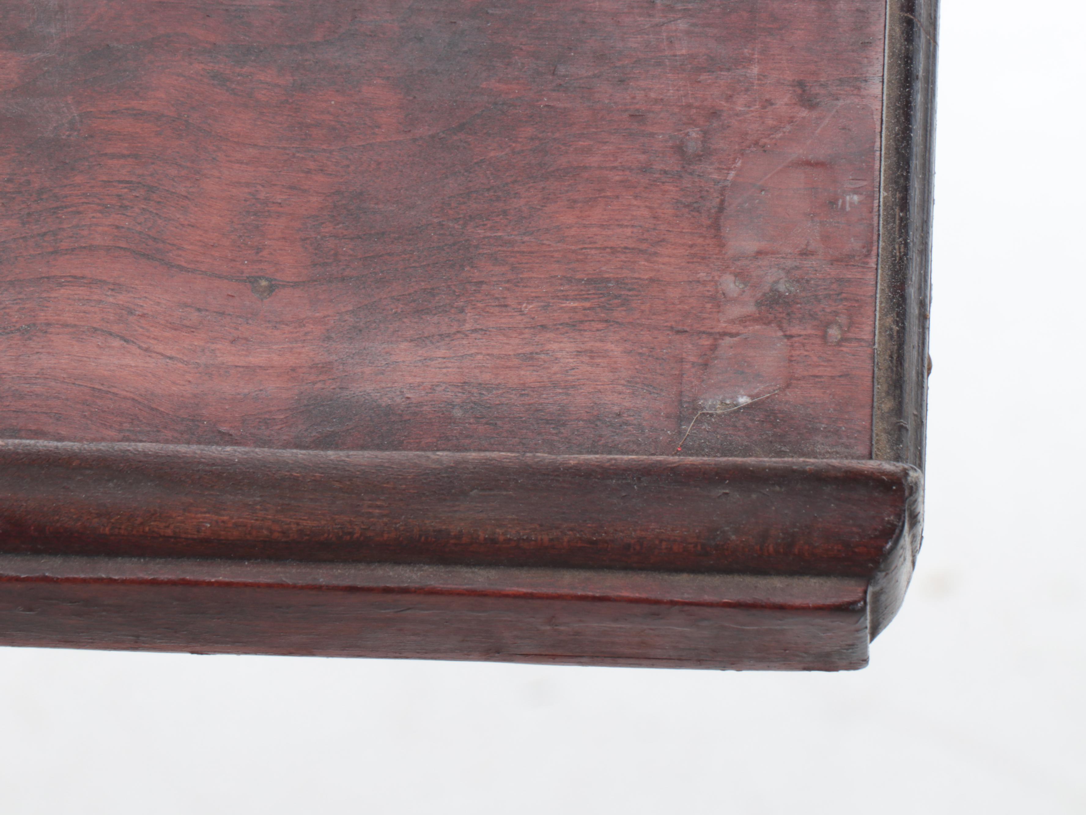 Mahogany and Cast Metal Claw Foot Sheet Music Stand