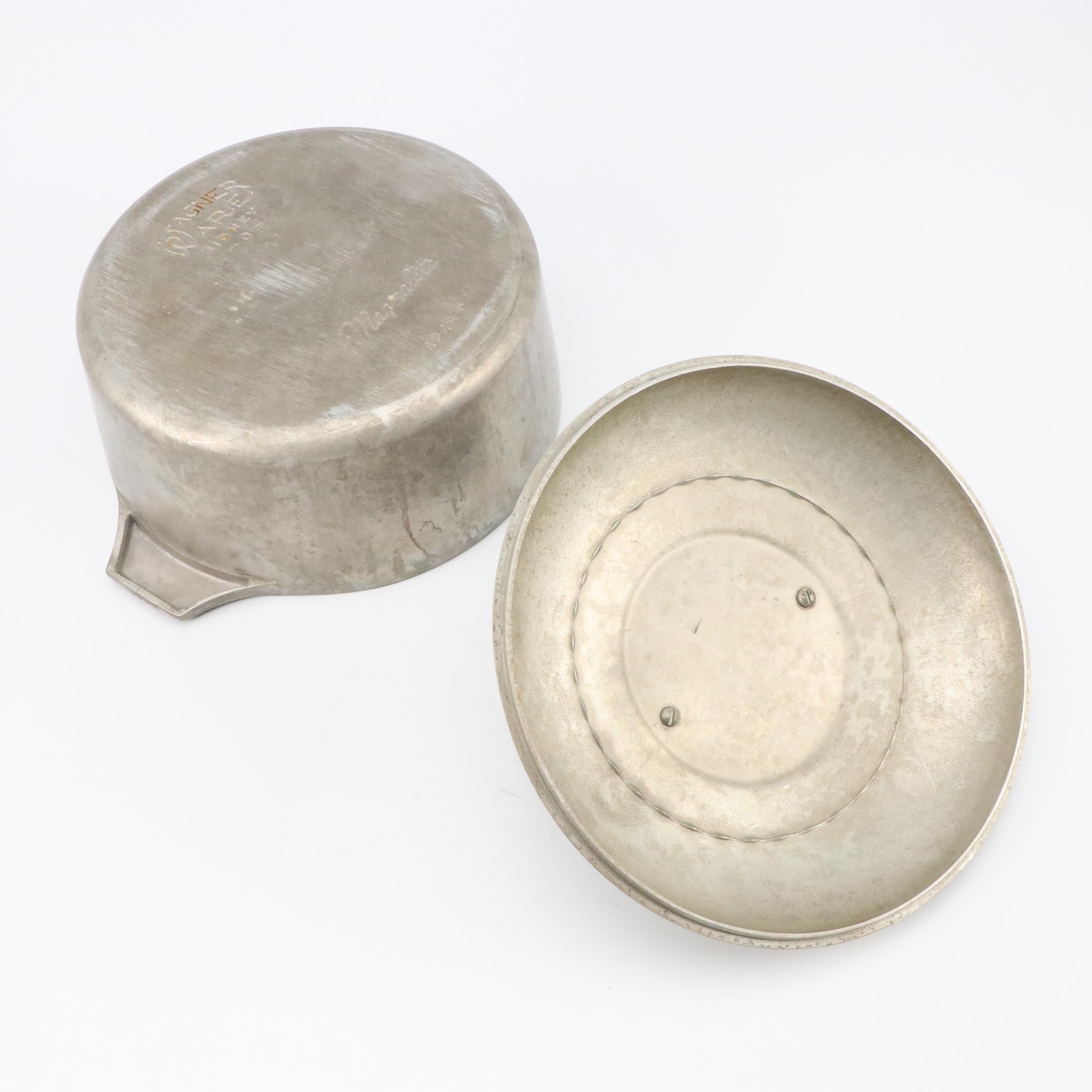 Wagner Ware and Other Aluminum Roasting Pans and Other Trivet