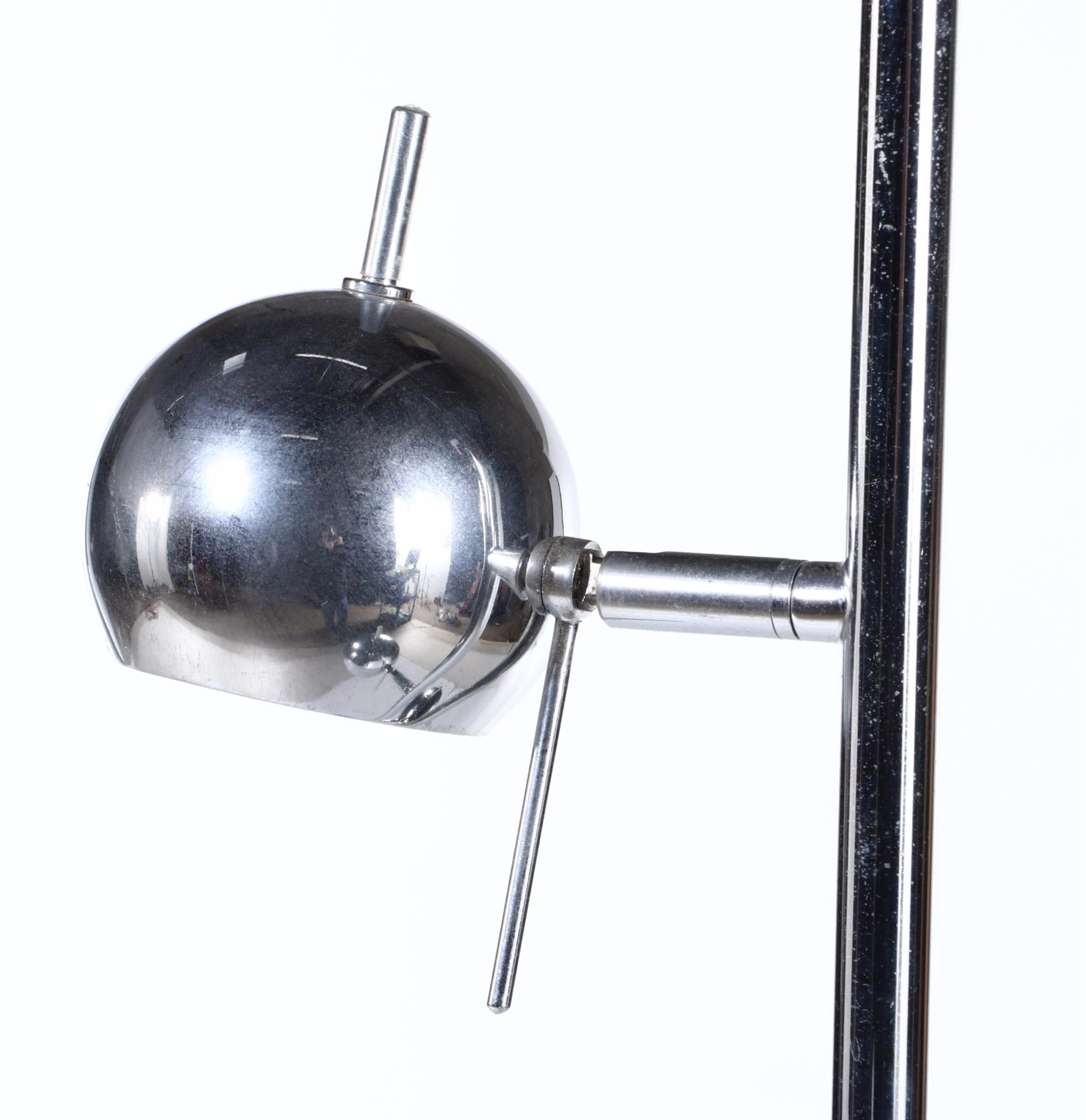 Mid Century Modern Style Lite Source Inc. Three-Orb Floor Lamp