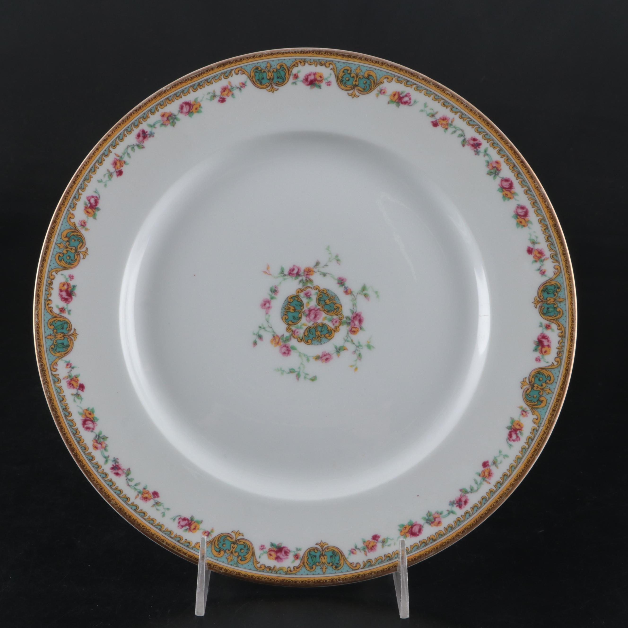 Haviland "Juno" Porcelain Dinner Plates
