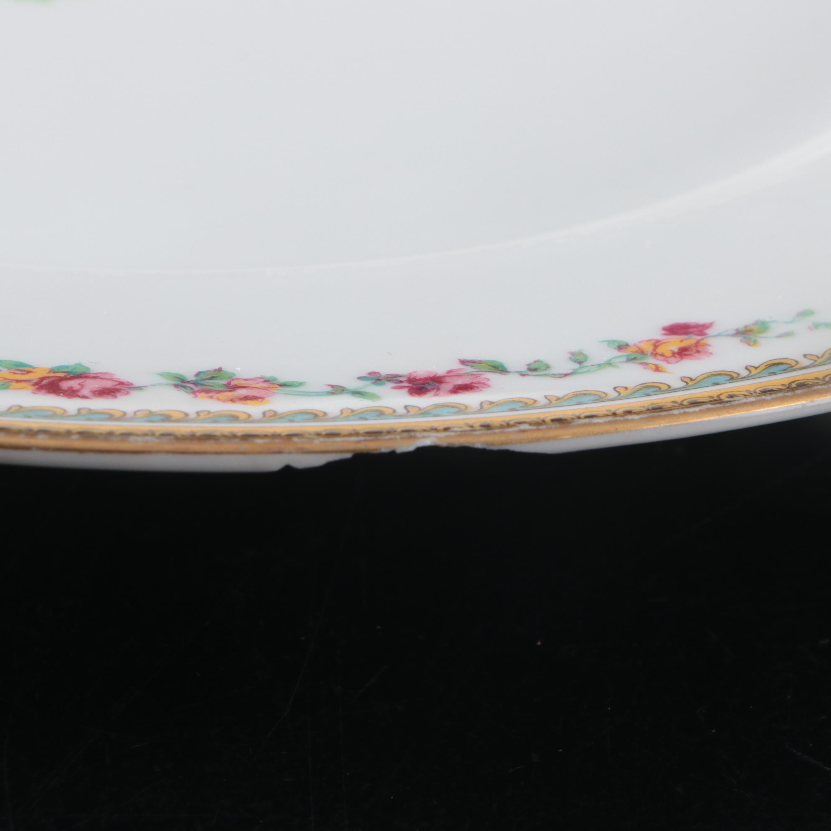 Haviland "Juno" Porcelain Dinner Plates