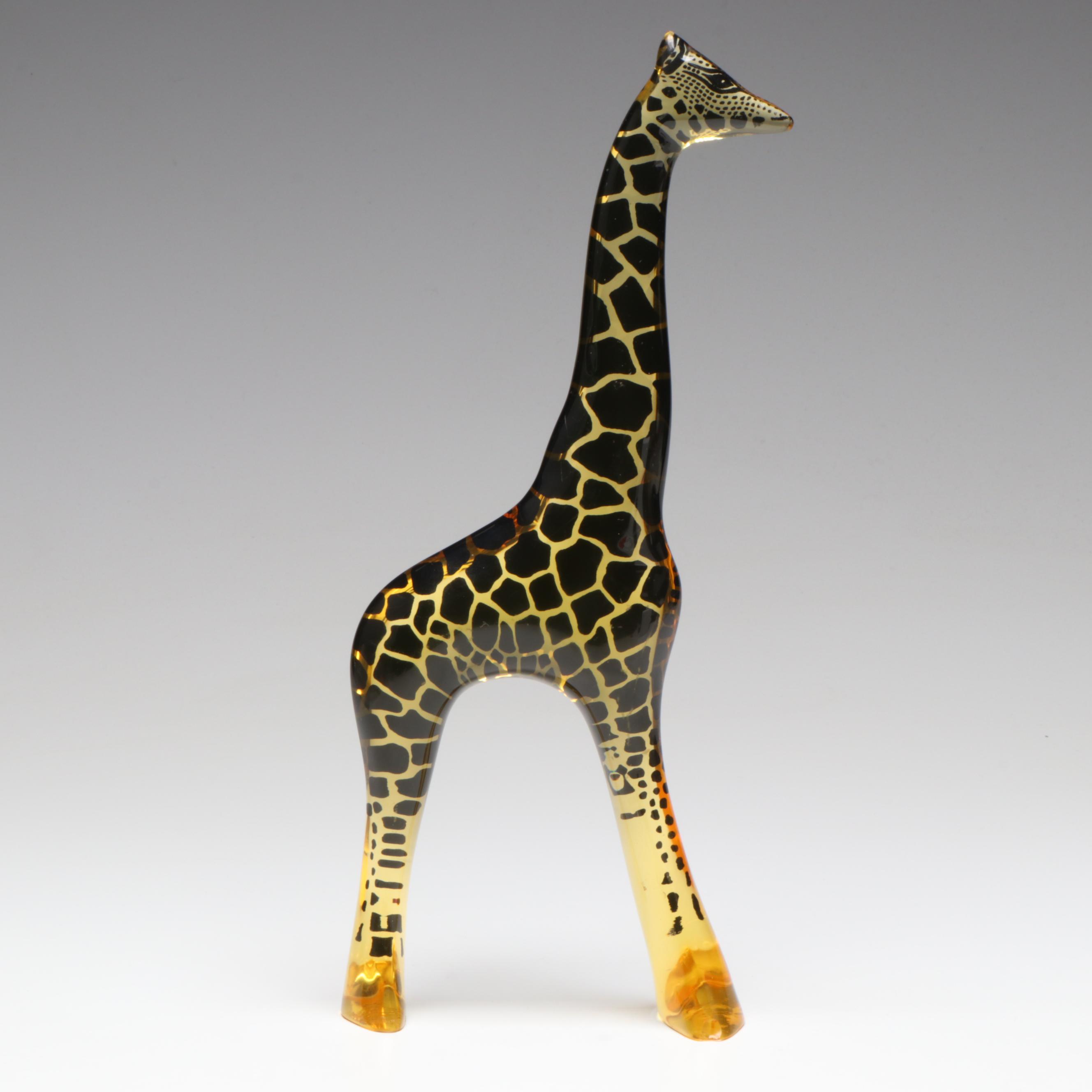 Abraham Palatnik Mid Century Modern Lucite Giraffe, Mid to Late 20th Century